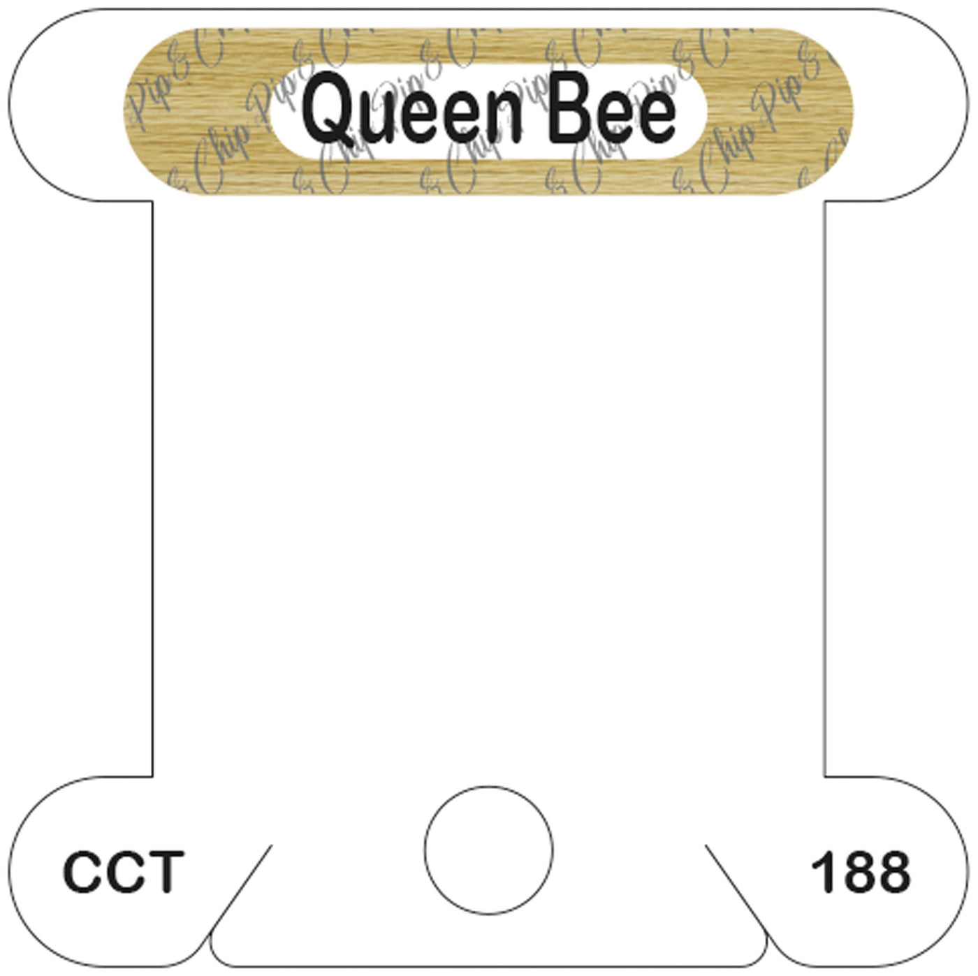 Classic Colorworks Queen Bee acrylic bobbin