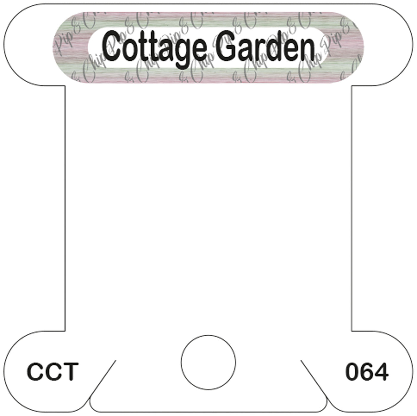 Classic Colorworks Cottage Garden acrylic bobbin