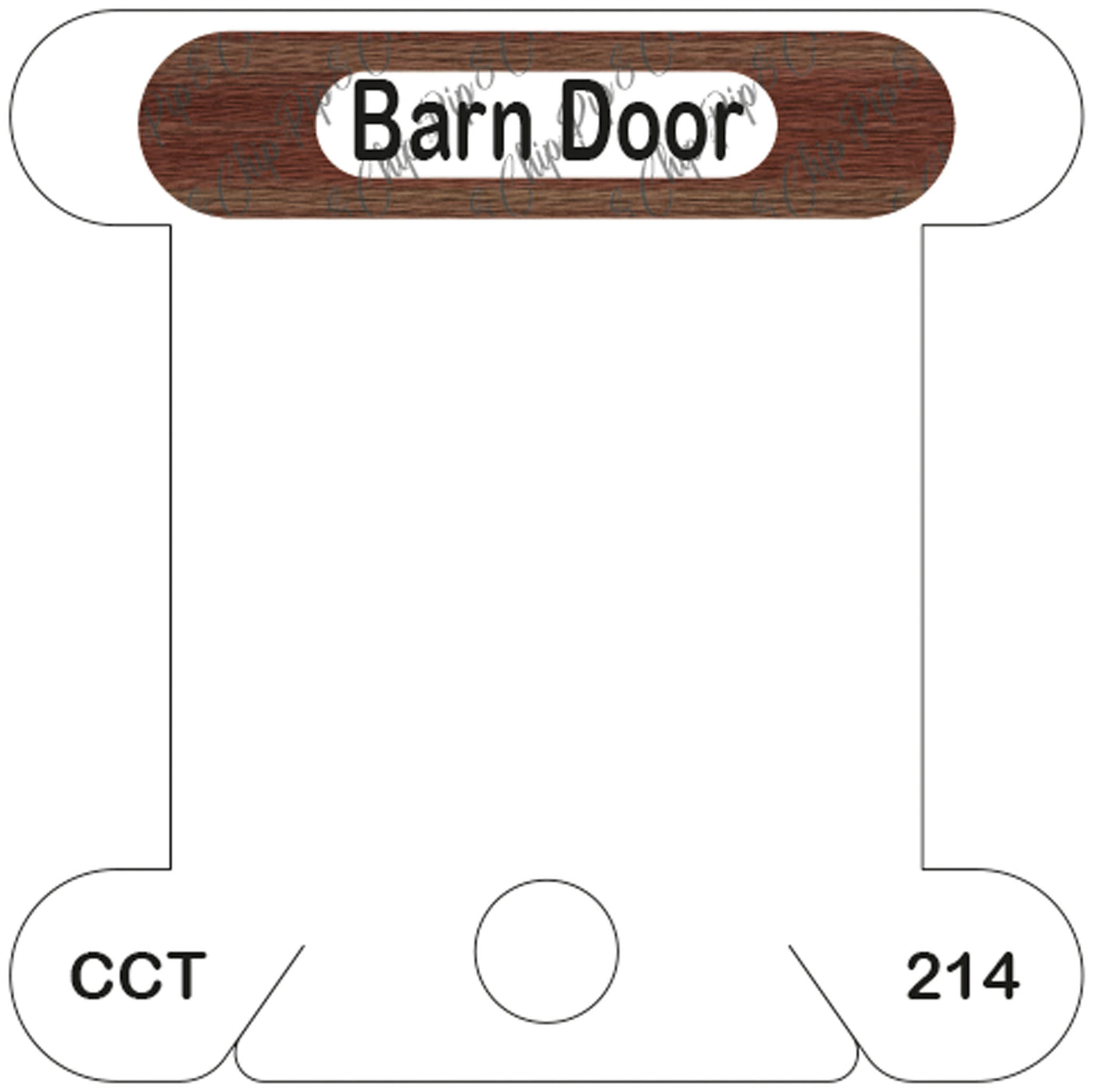 Classic Colorworks Barn Door acrylic bobbin