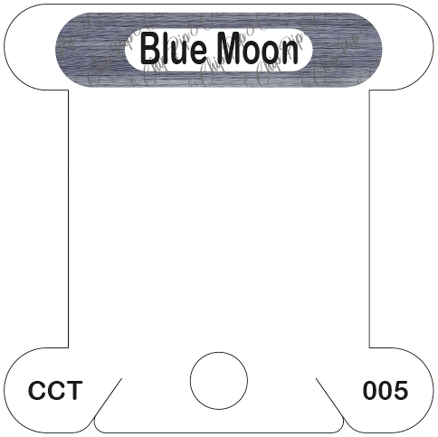 Classic Colorworks Blue Moon acrylic bobbin
