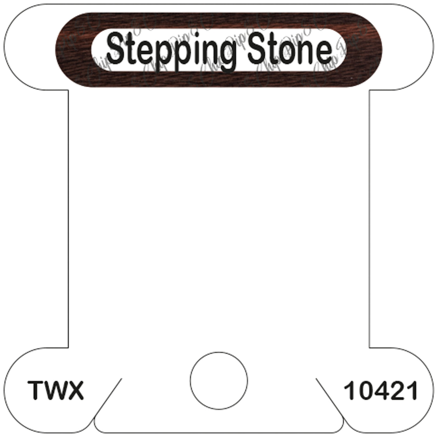 ThreadworX Stepping Stone acrylic bobbin