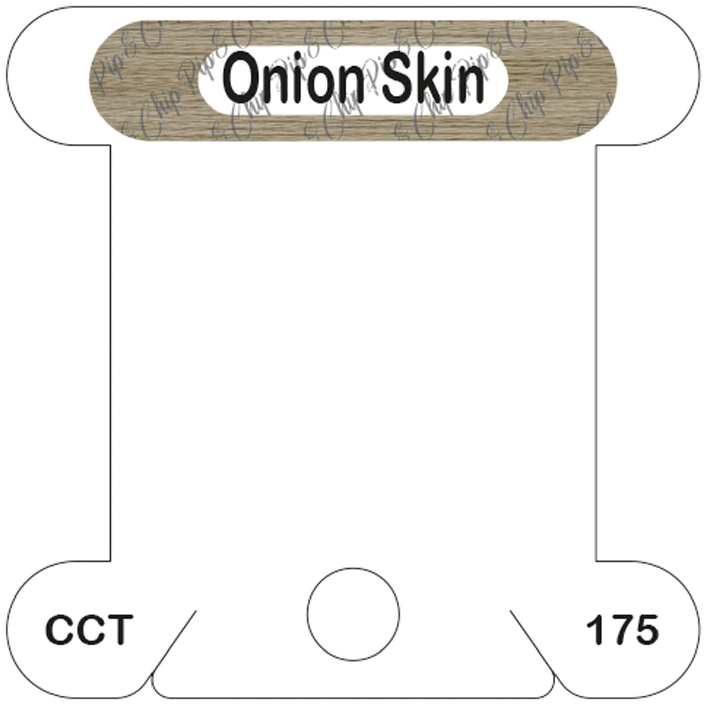 Classic Colorworks Onion Skin acrylic bobbin