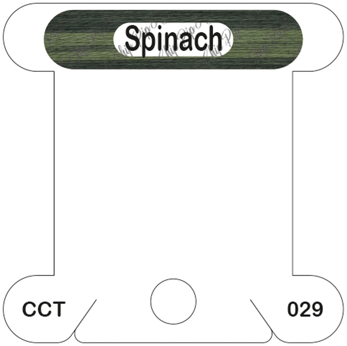 Classic Colorworks Spinach acrylic bobbin