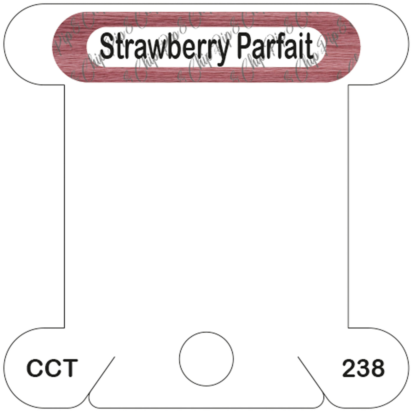 Classic Colorworks Strawberry Parfait acrylic bobbin