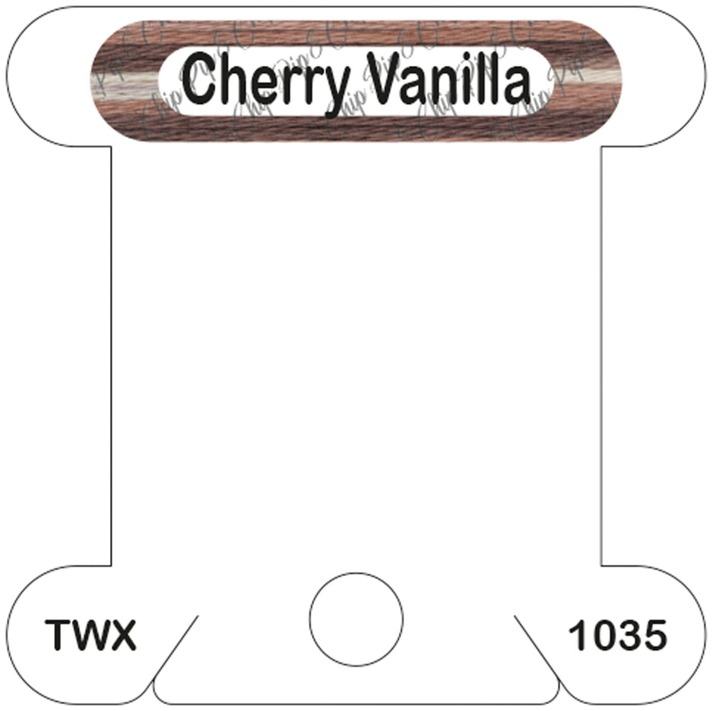 ThreadworX Cherry Vanilla acrylic bobbin