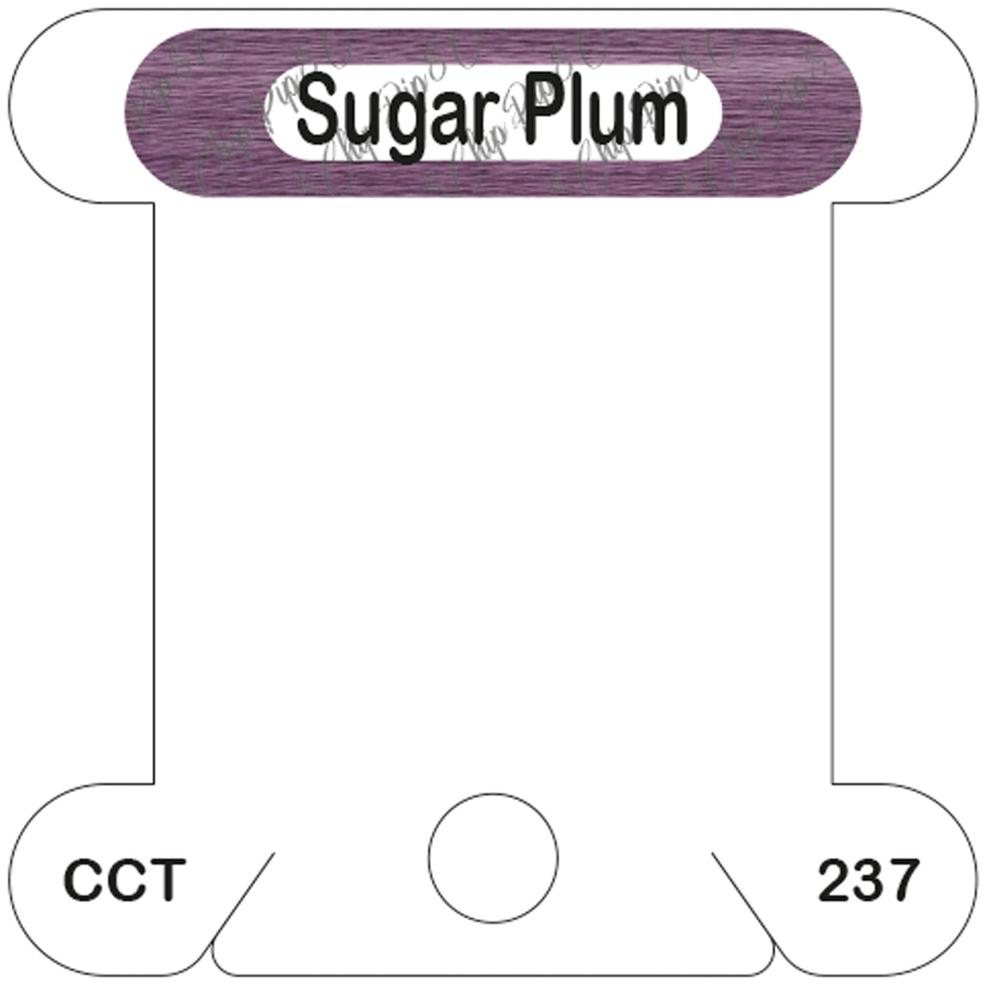 Classic Colorworks Sugar Plum acrylic bobbin