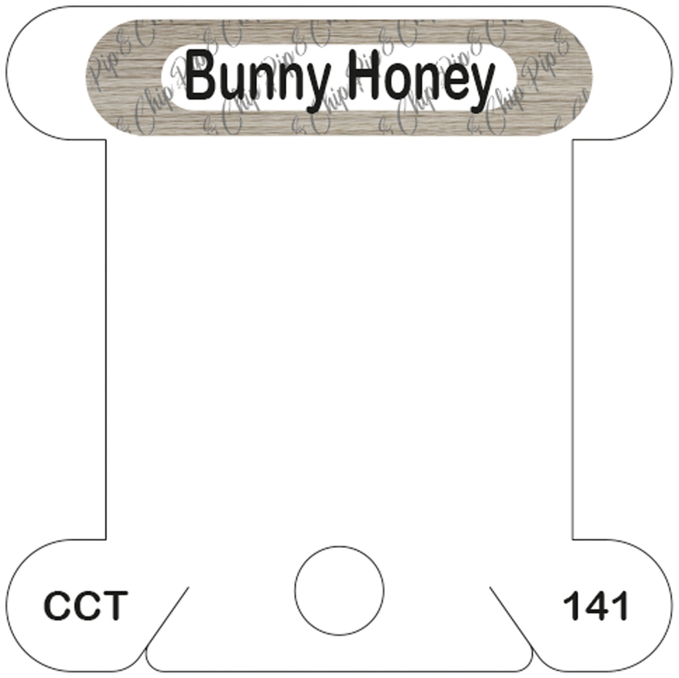 Classic Colorworks Bunny Honey acrylic bobbin