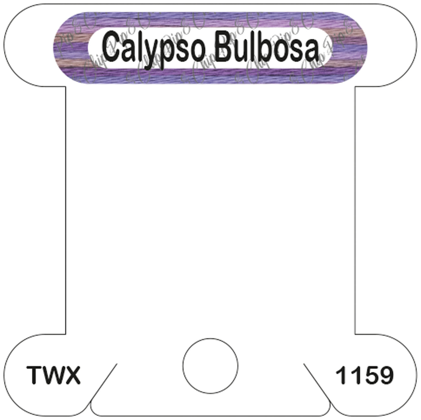 ThreadworX Calypso Bulbosa acrylic bobbin