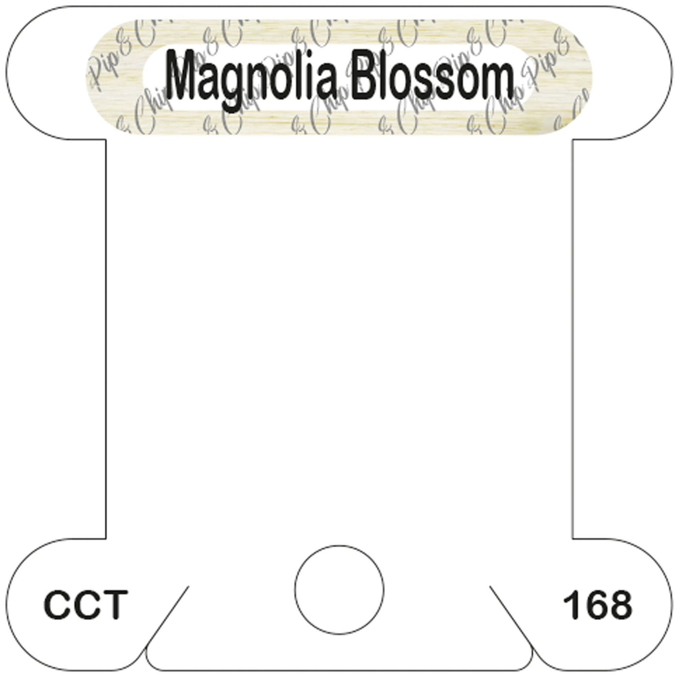 Classic Colorworks Magnolia Blossom acrylic bobbin