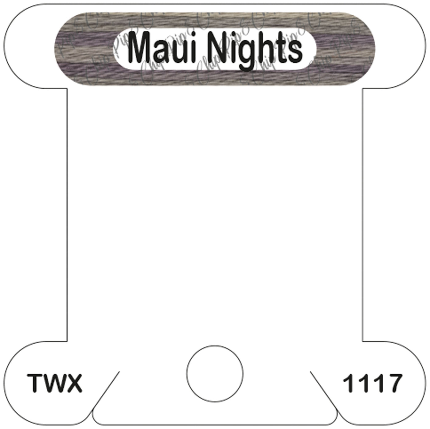 ThreadworX Maui Nights acrylic bobbin