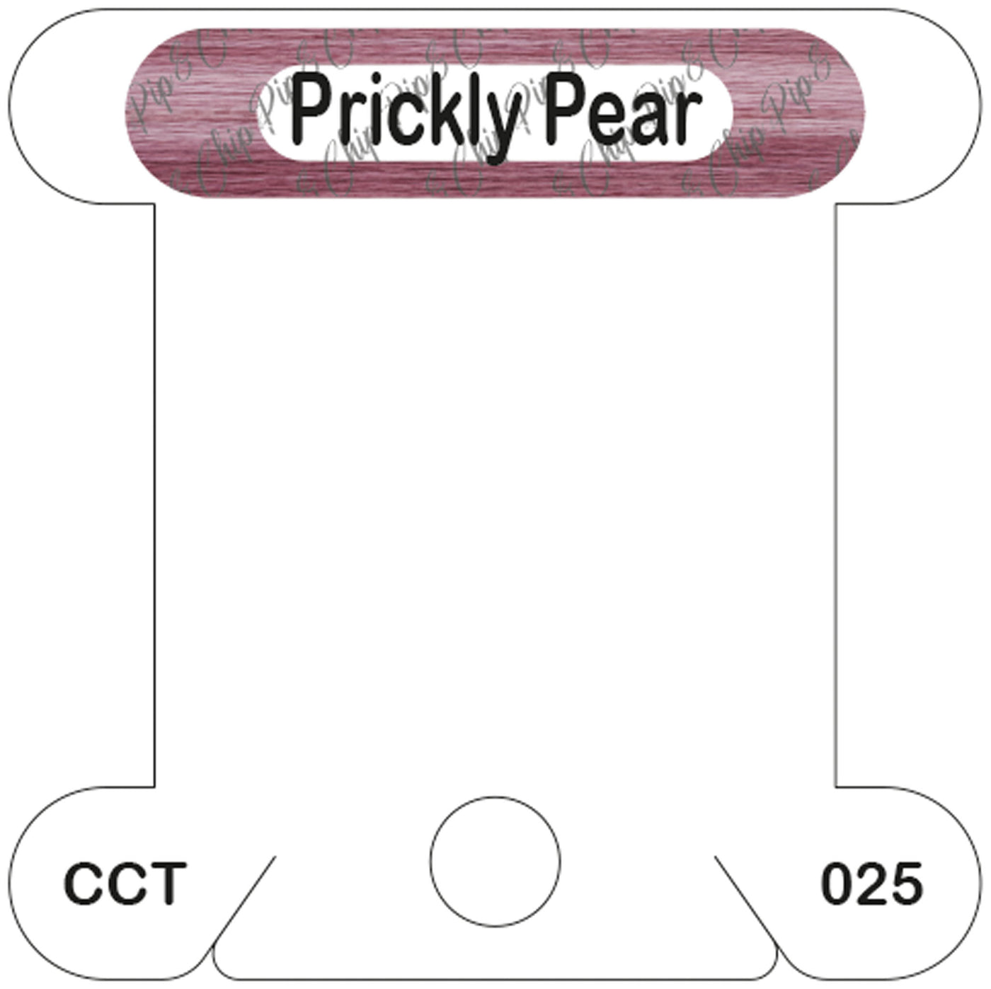 Classic Colorworks Prickly Pear acrylic bobbin