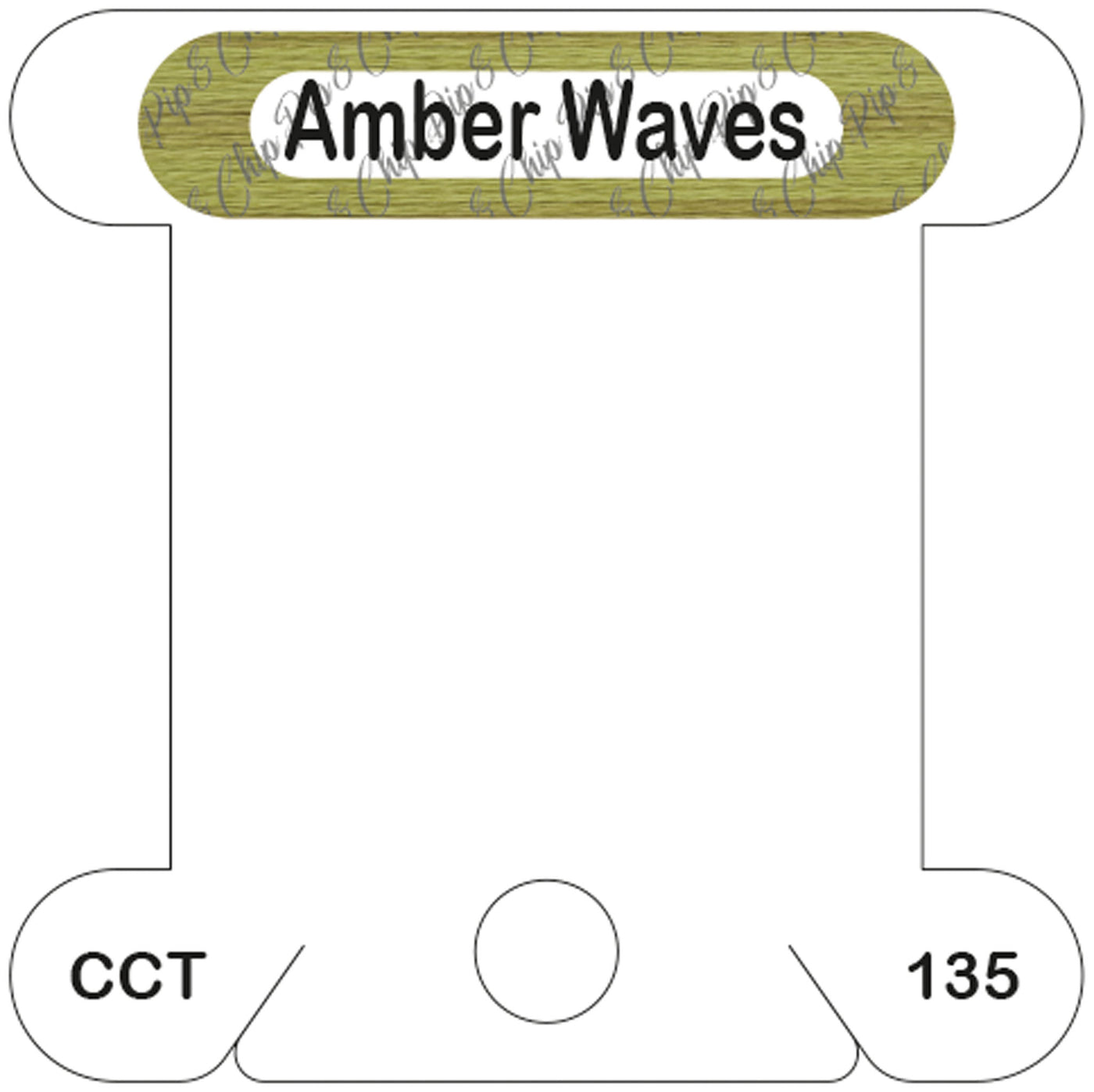 Classic Colorworks Amber Waves acrylic bobbin