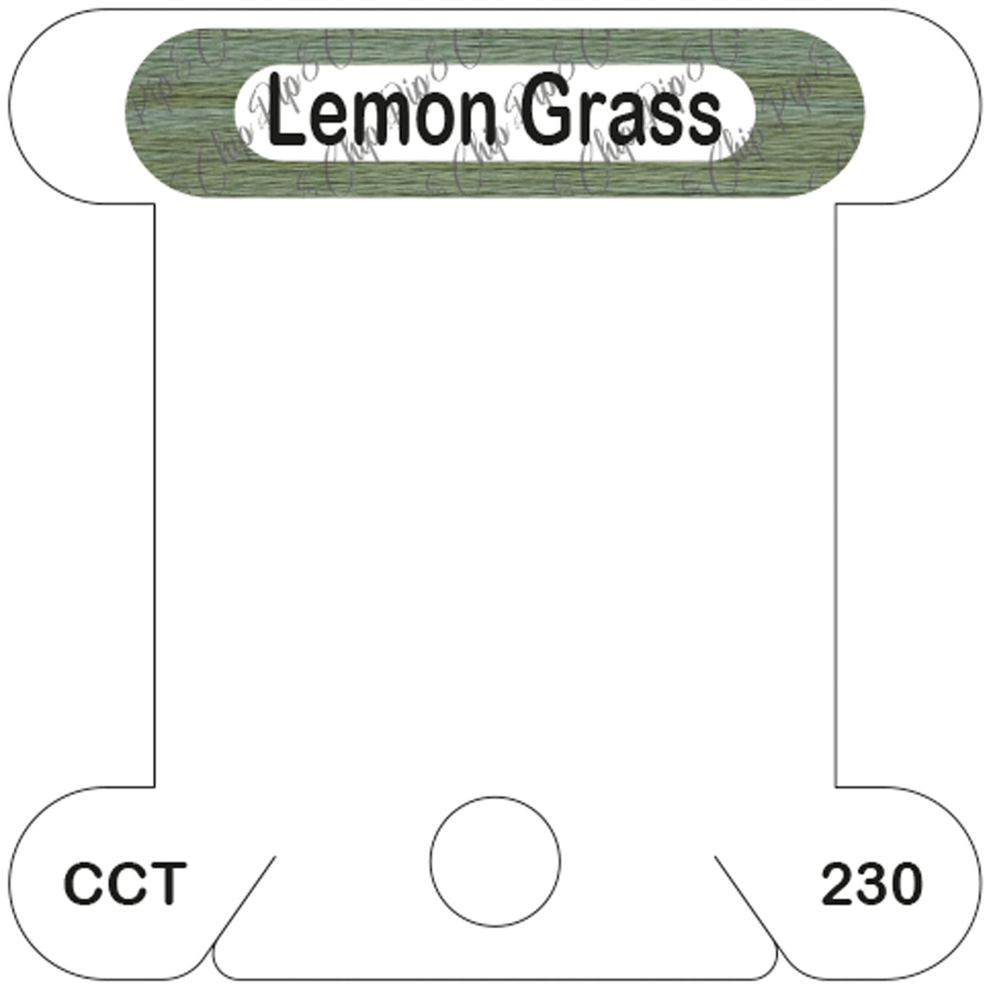 Classic Colorworks Lemon Grass acrylic bobbin