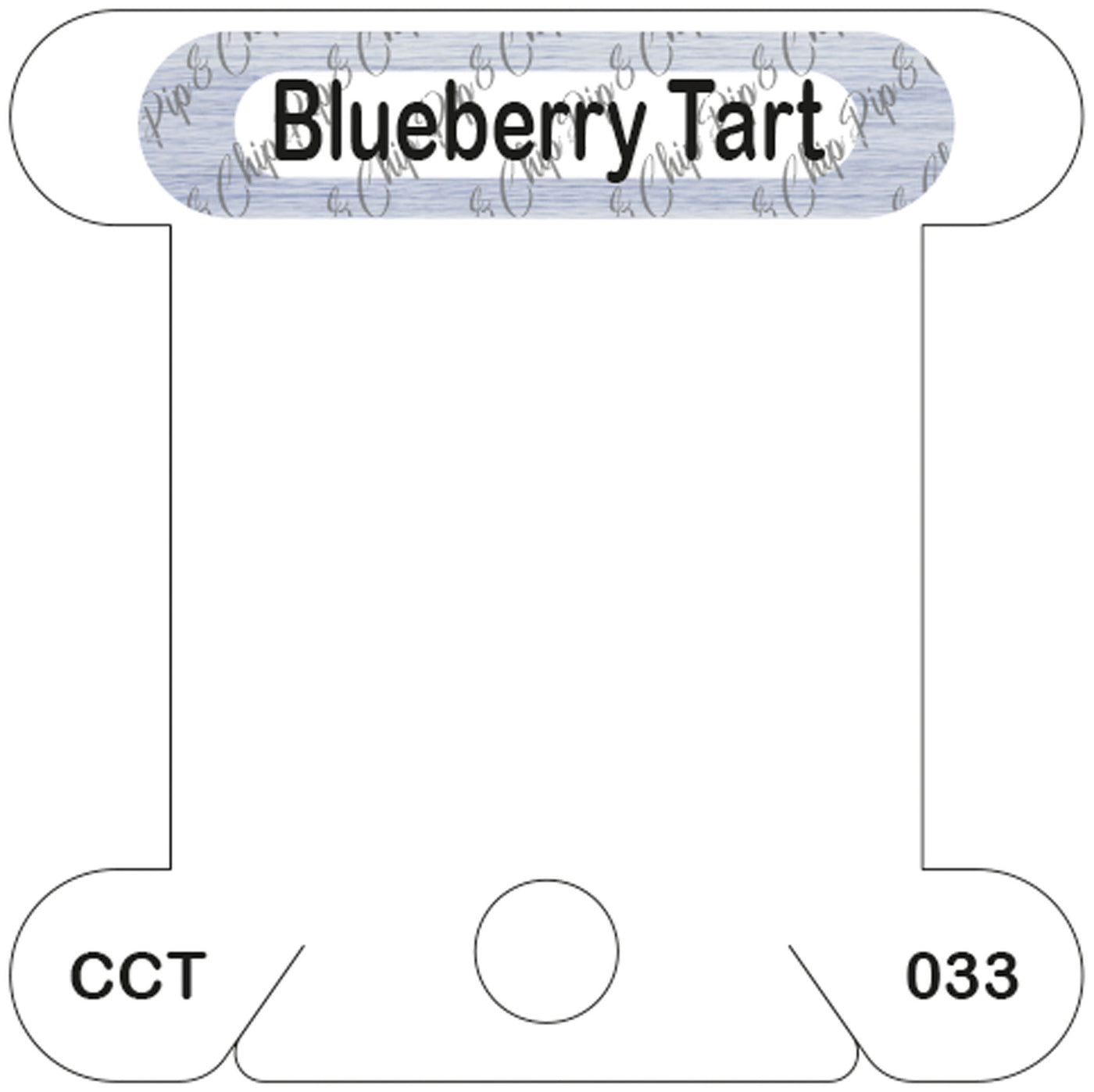 Classic Colorworks Blueberry Tart acrylic bobbin