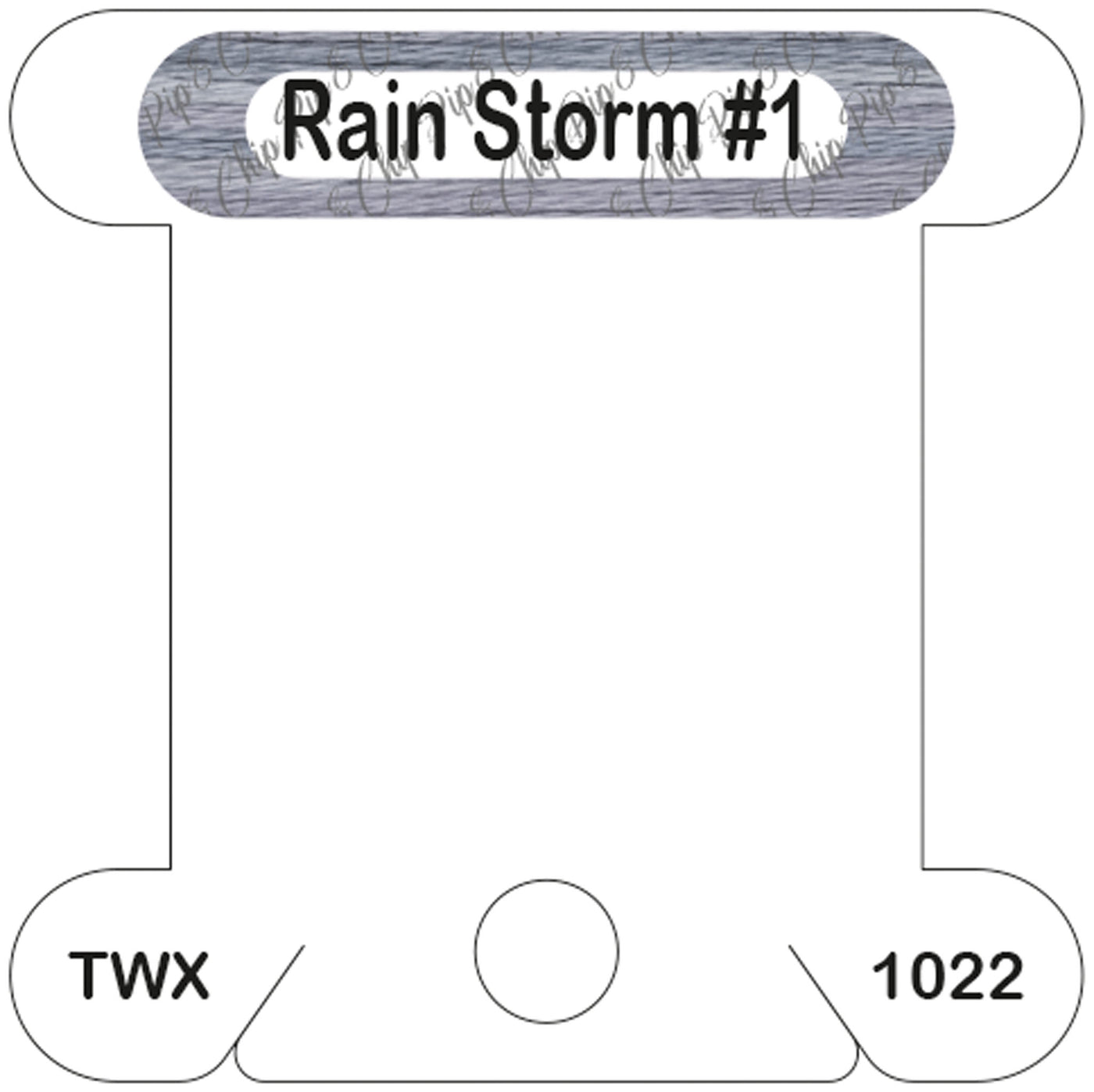 ThreadworX Rain Storm #1 acrylic bobbin