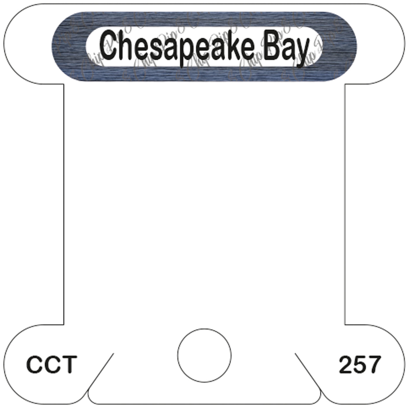 Classic Colorworks Chesapeake Bay acrylic bobbin