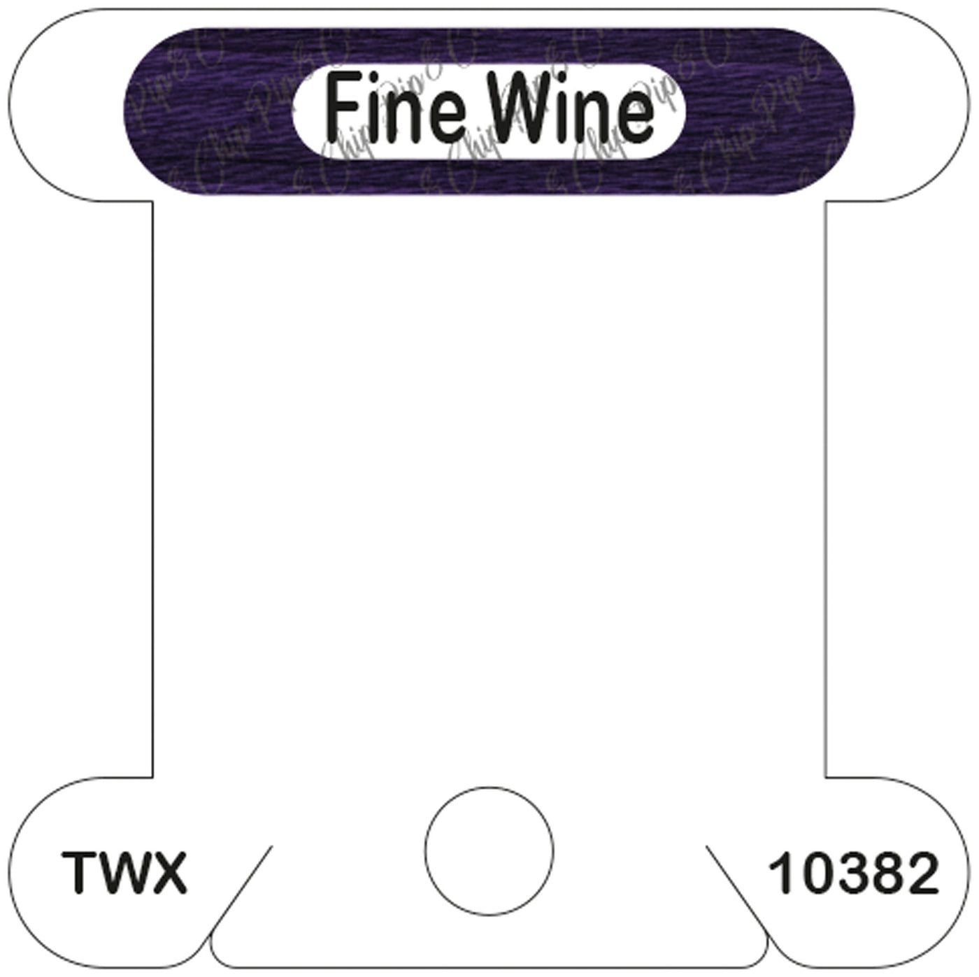 ThreadworX Fine Wine acrylic bobbin