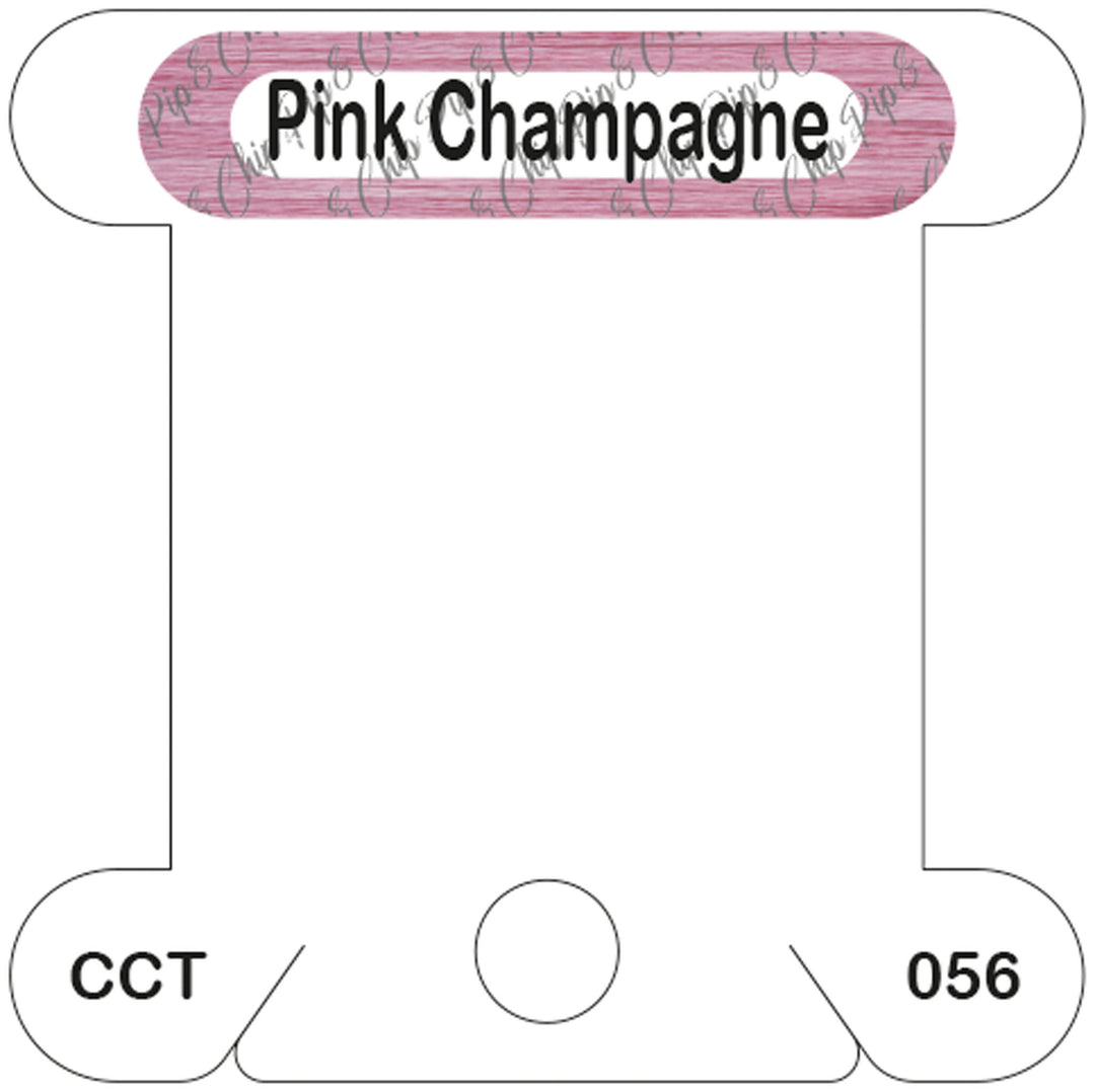 Classic Colorworks Pink Champagne acrylic bobbin