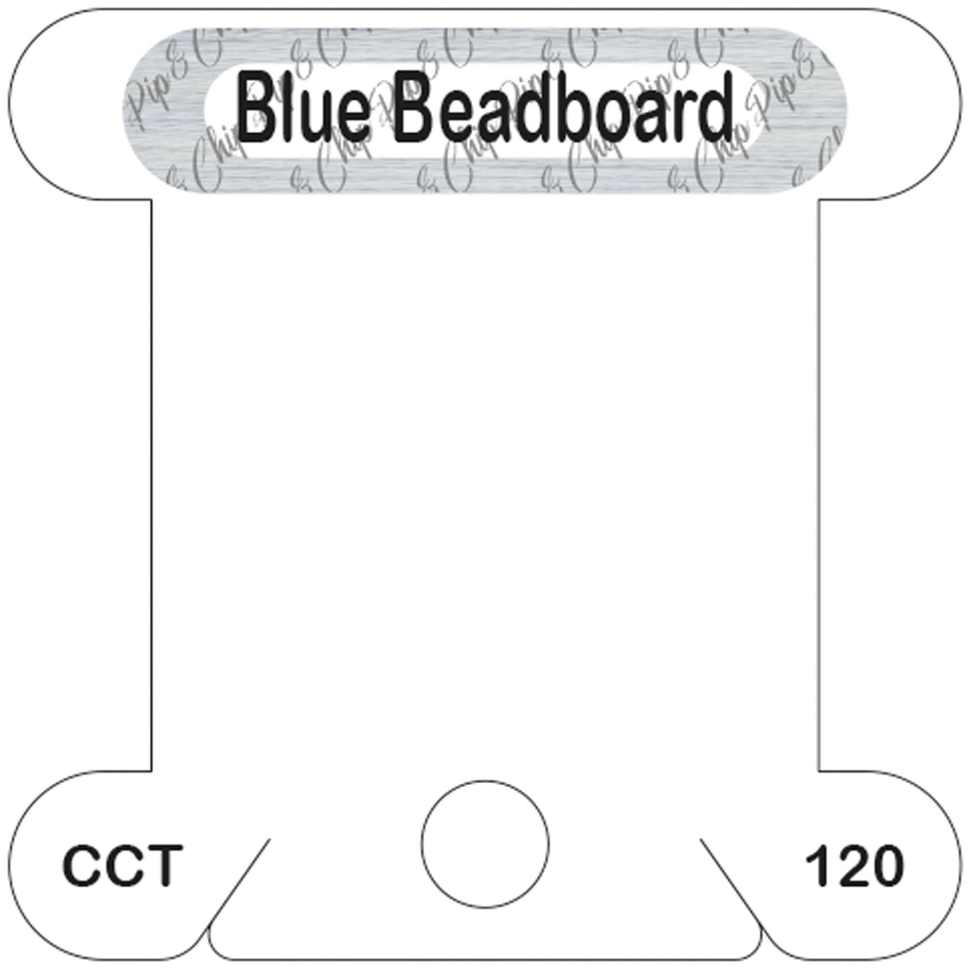Classic Colorworks Blue Beadboard acrylic bobbin