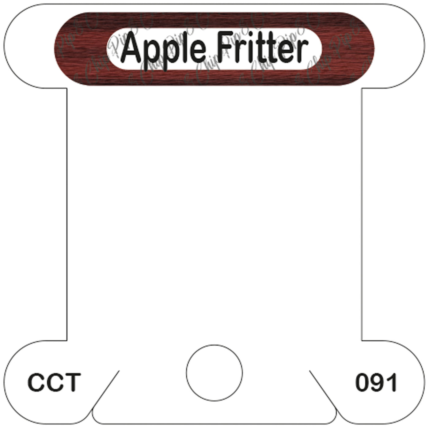 Classic Colorworks Apple Fritter acrylic bobbin