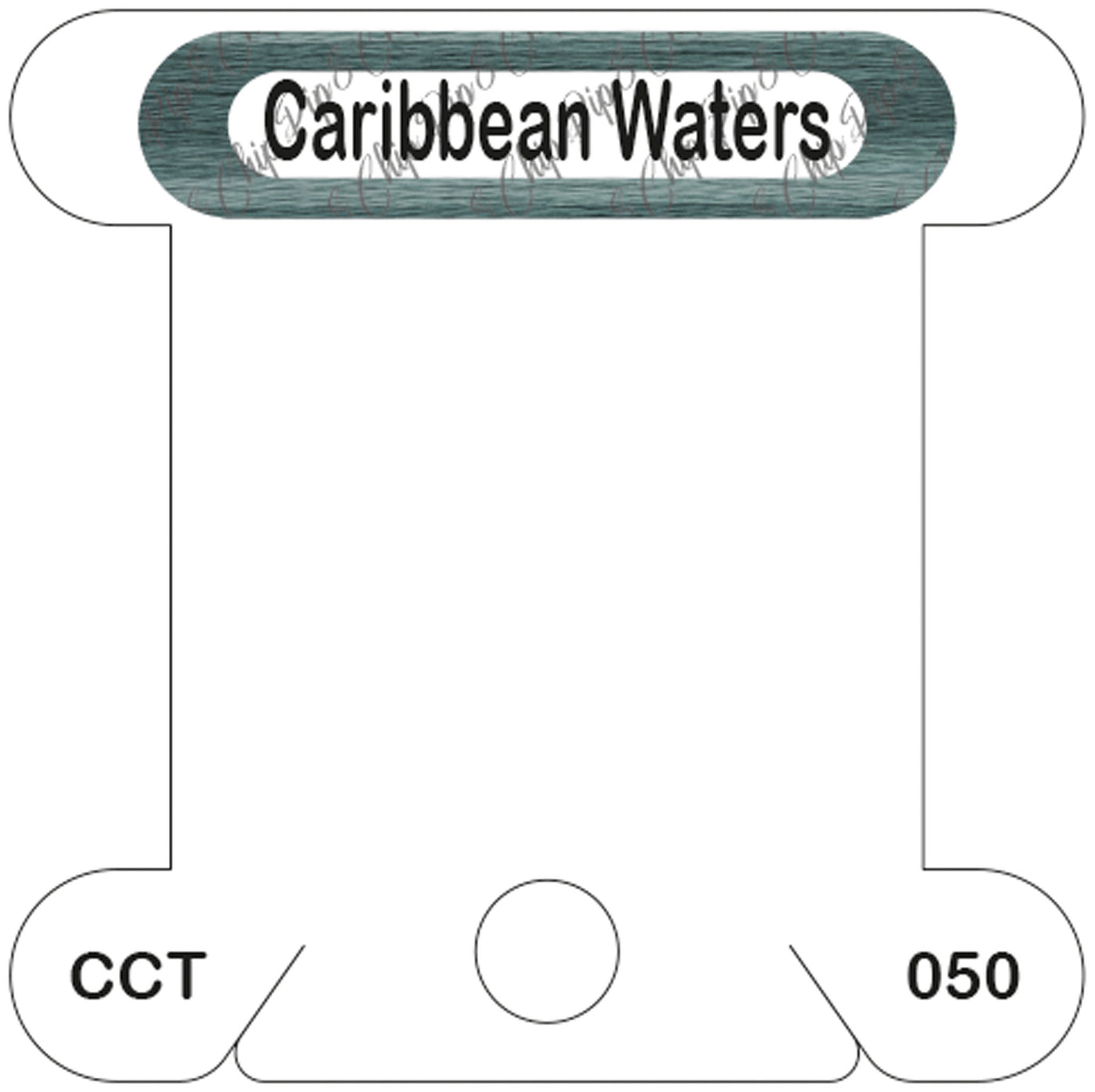 Classic Colorworks Caribbean Waters acrylic bobbin