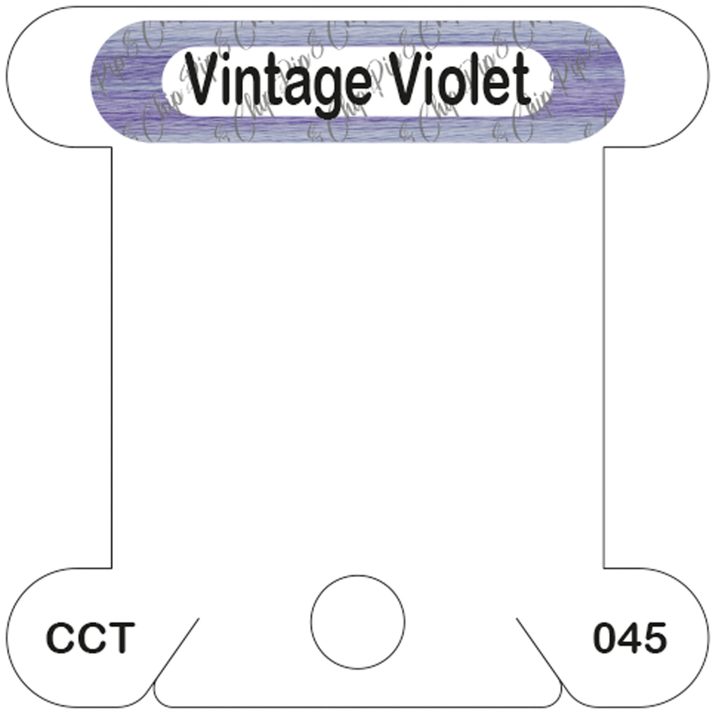 Classic Colorworks Vintage Violet acrylic bobbin