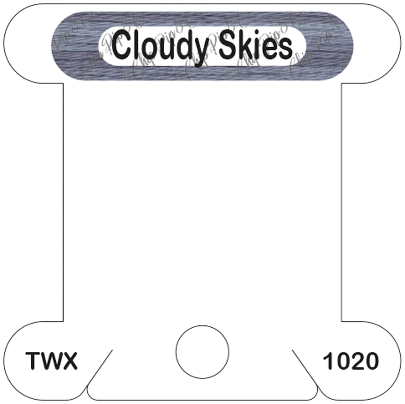 ThreadworX Cloudy Skies acrylic bobbin