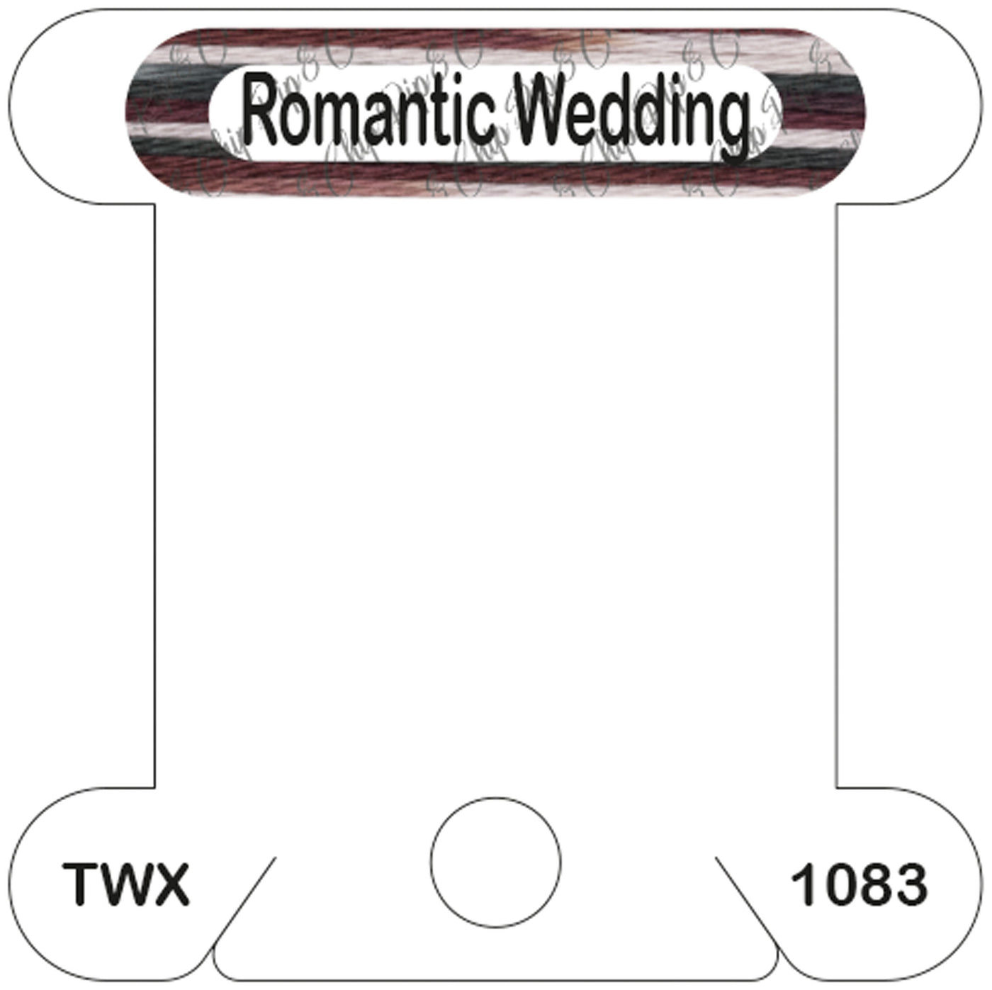 ThreadworX Romantic Wedding acrylic bobbin