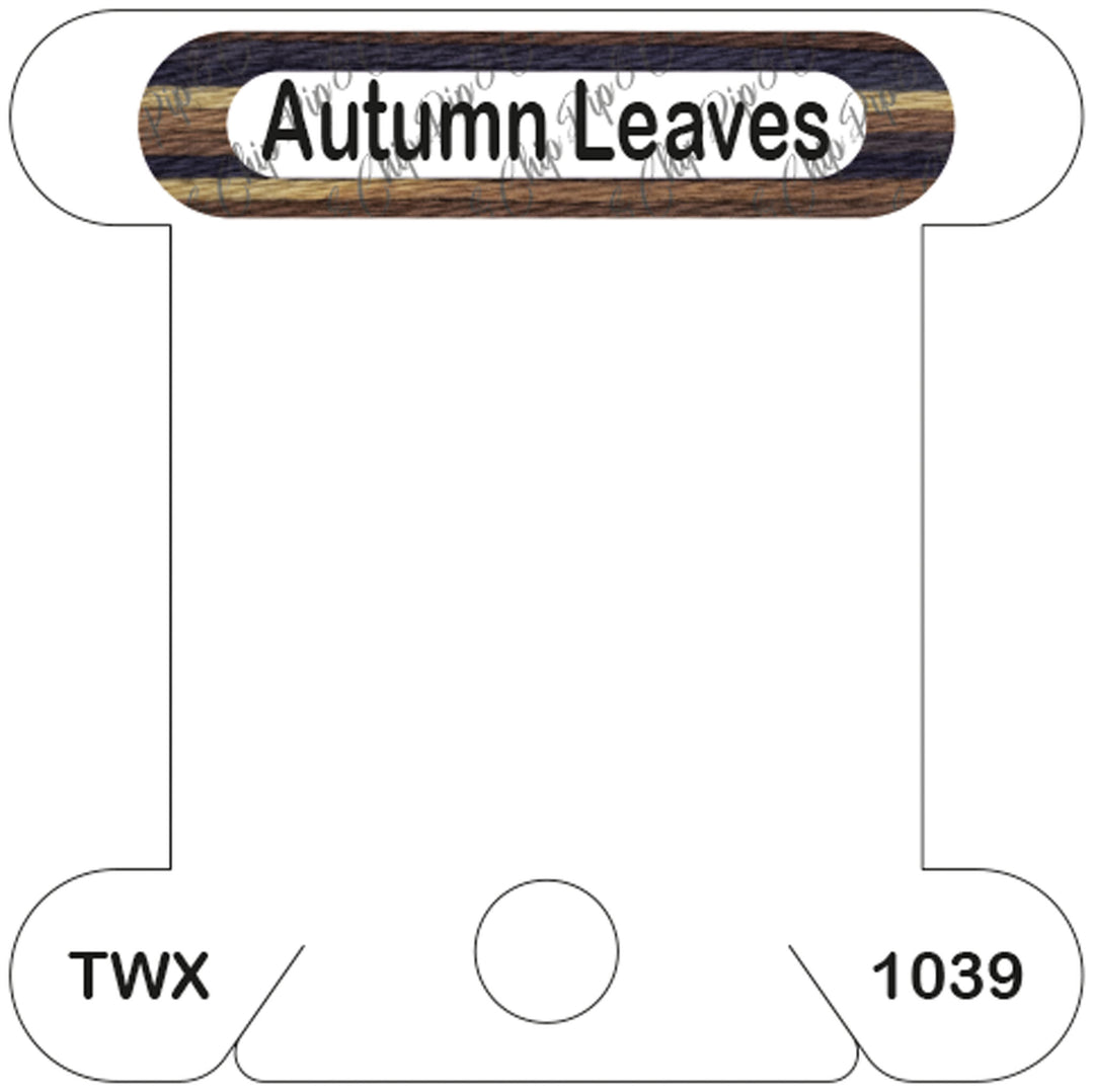 ThreadworX Autumn Leaves acrylic bobbin