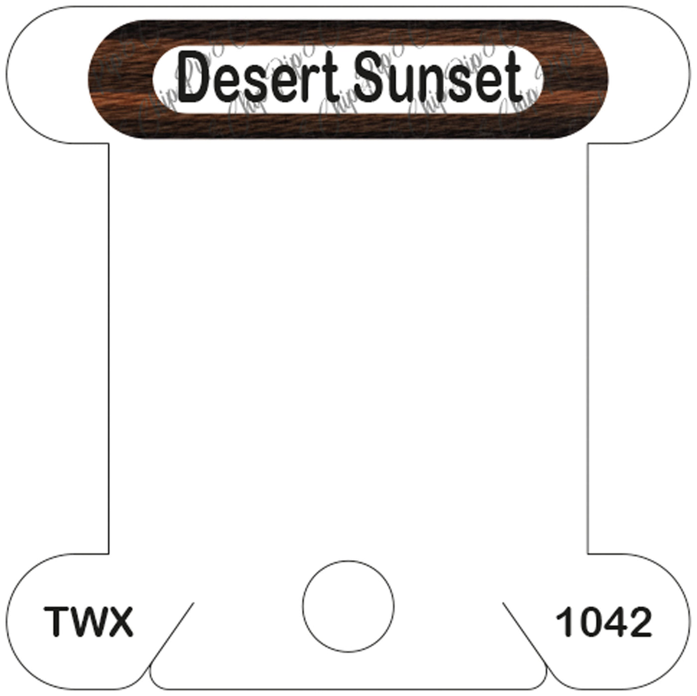 ThreadworX Desert Sunset acrylic bobbin