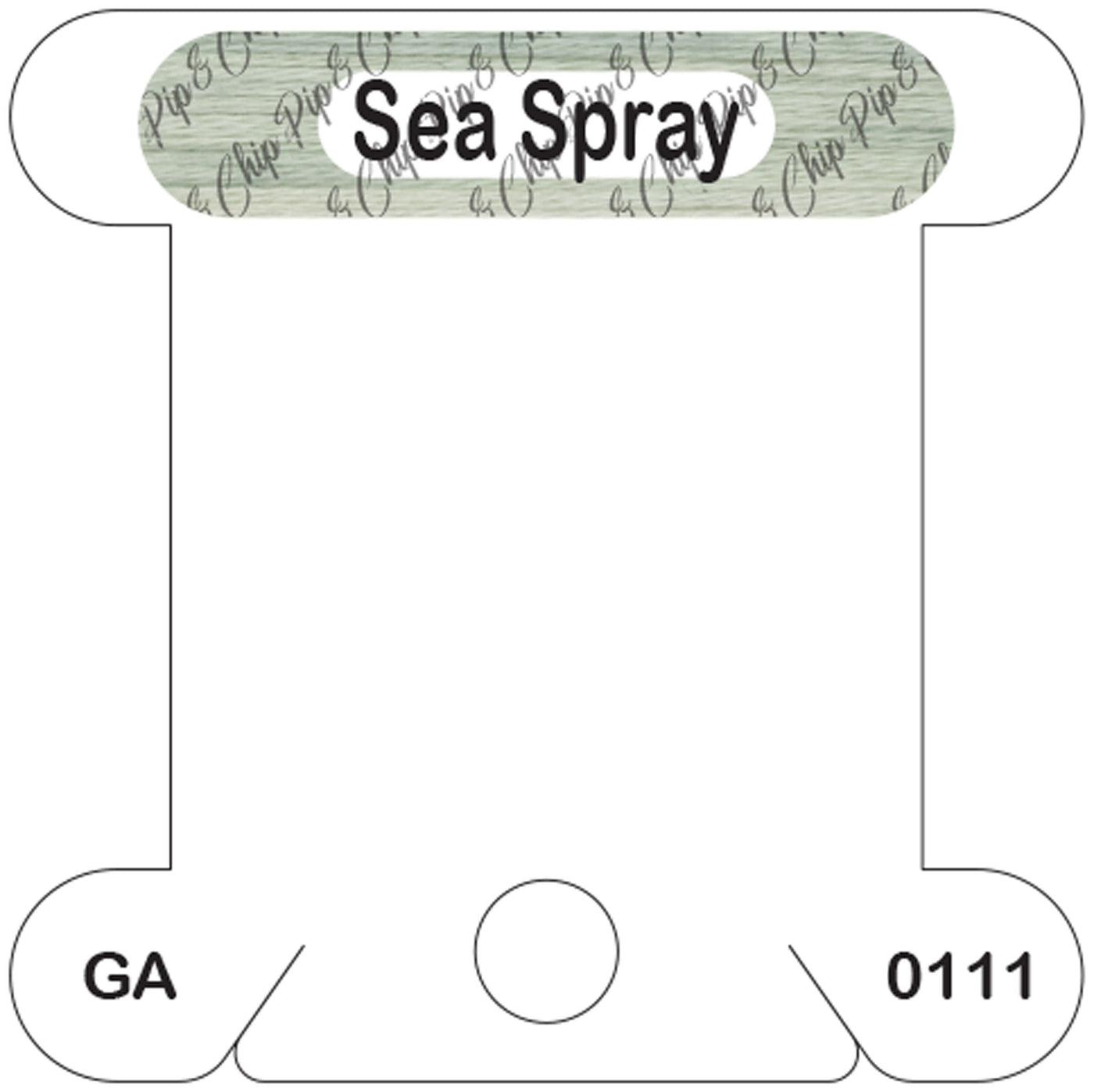 Gentle Arts Sea Spray acrylic bobbin