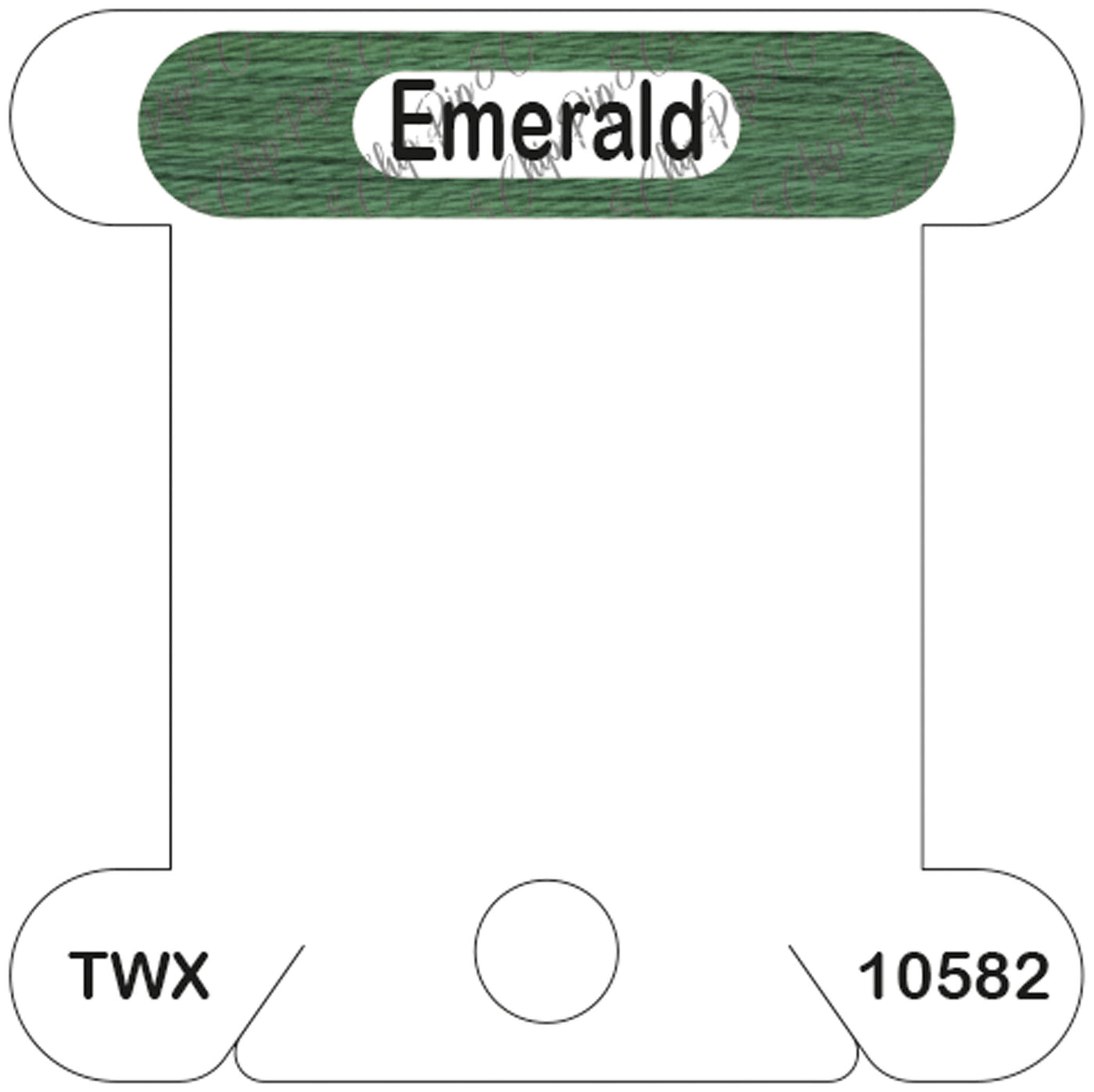 ThreadworX Emerald acrylic bobbin