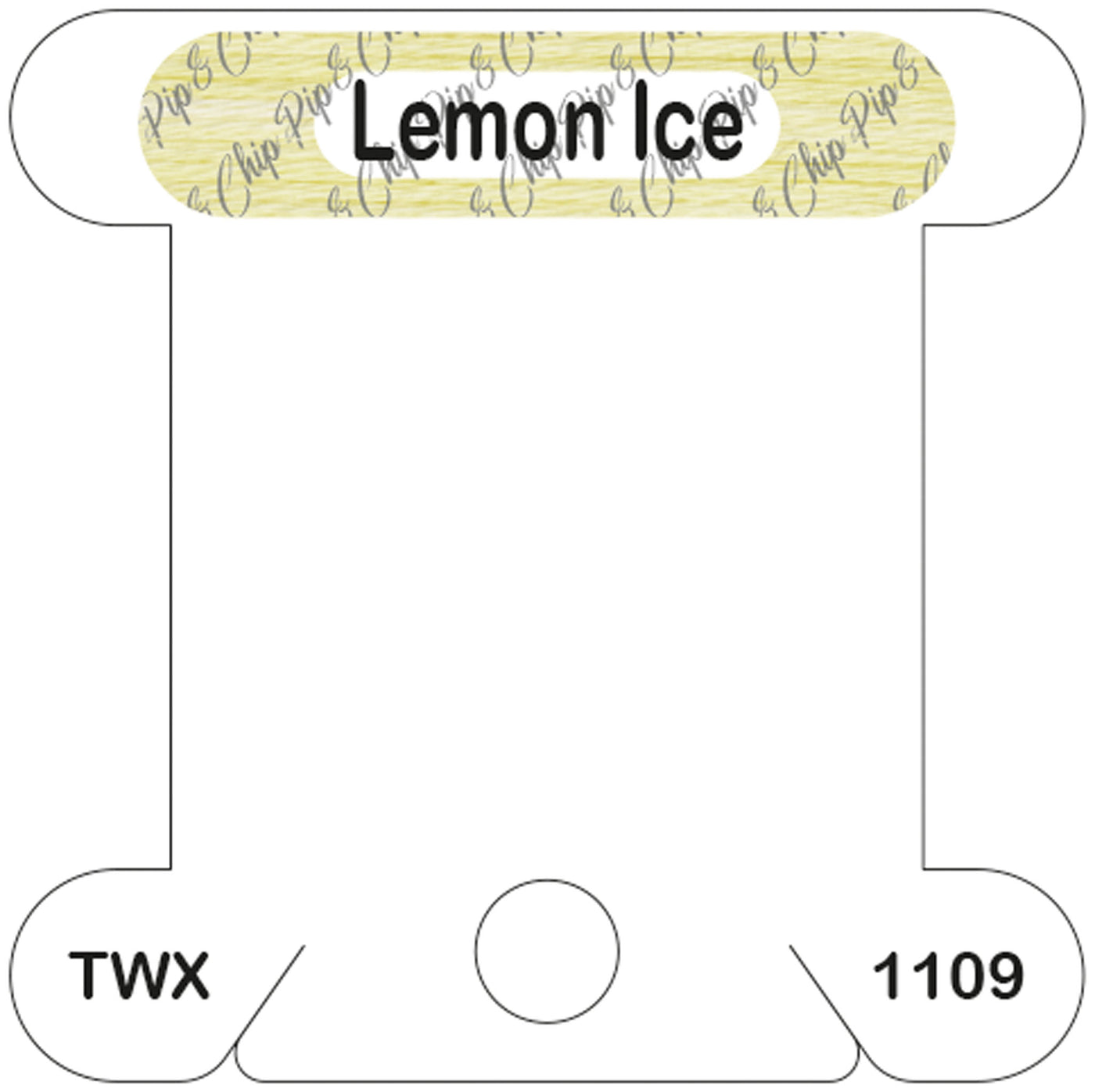 ThreadworX Lemon Ice acrylic bobbin
