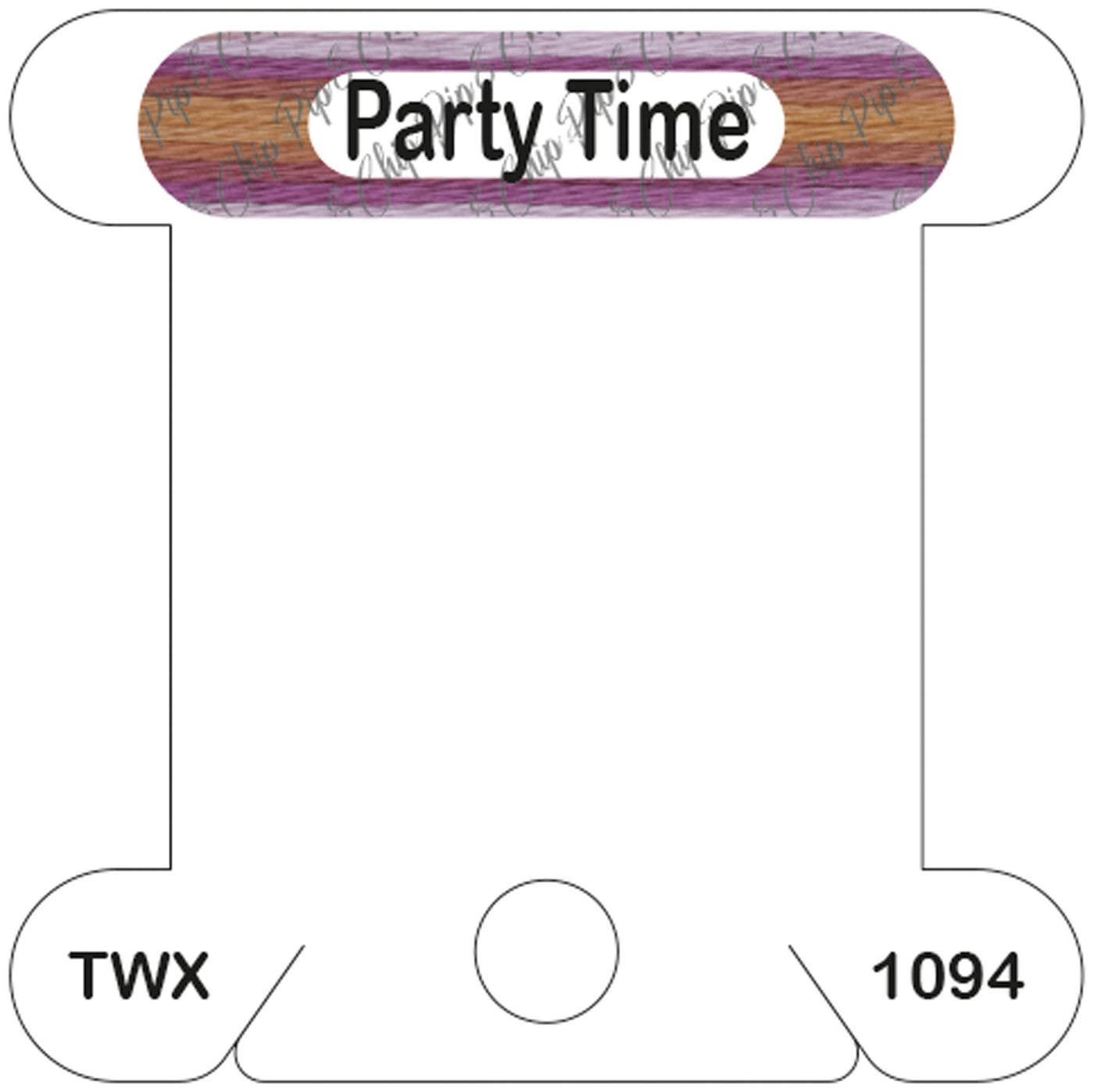 ThreadworX Party Time acrylic bobbin