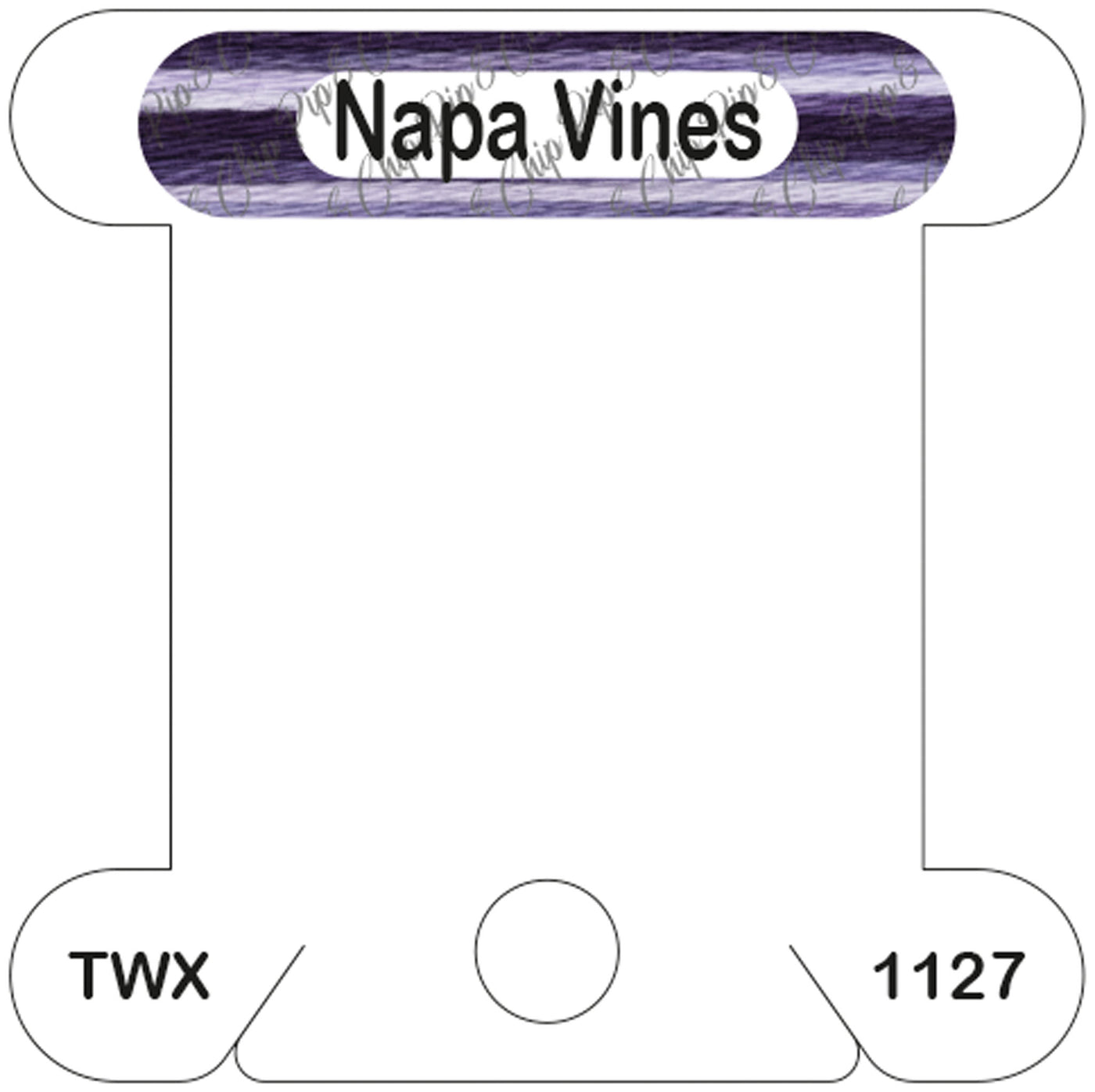 ThreadworX Napa Vines acrylic bobbin