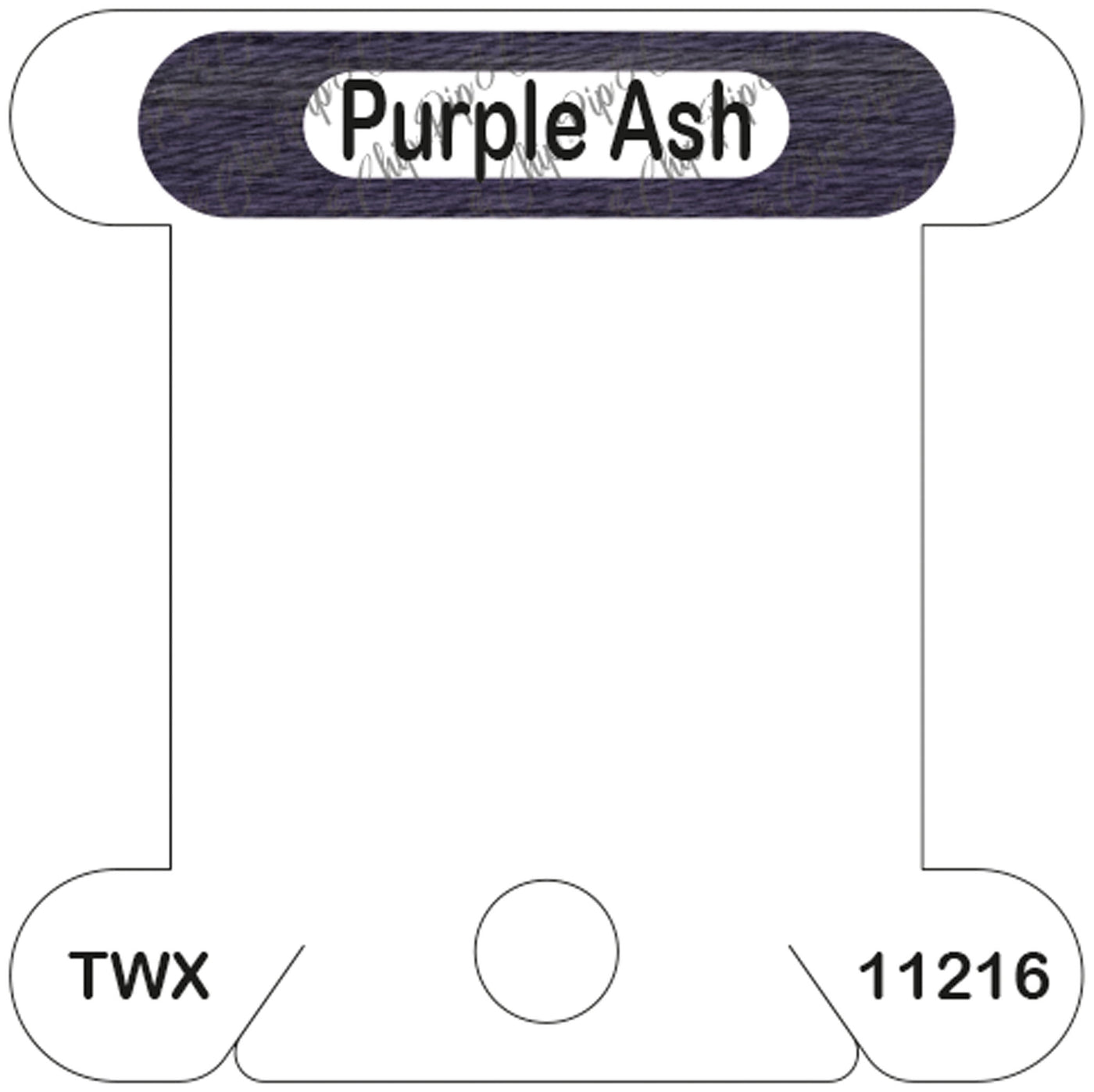 ThreadworX Purple Ash acrylic bobbin