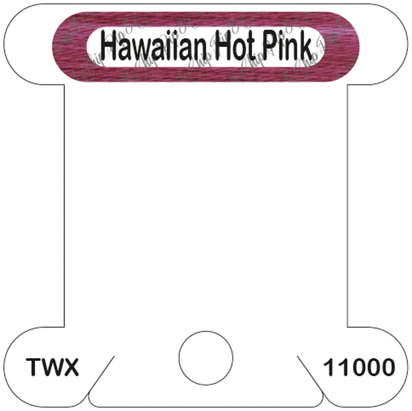 ThreadworX Hawaiian Hot Pink acrylic bobbin