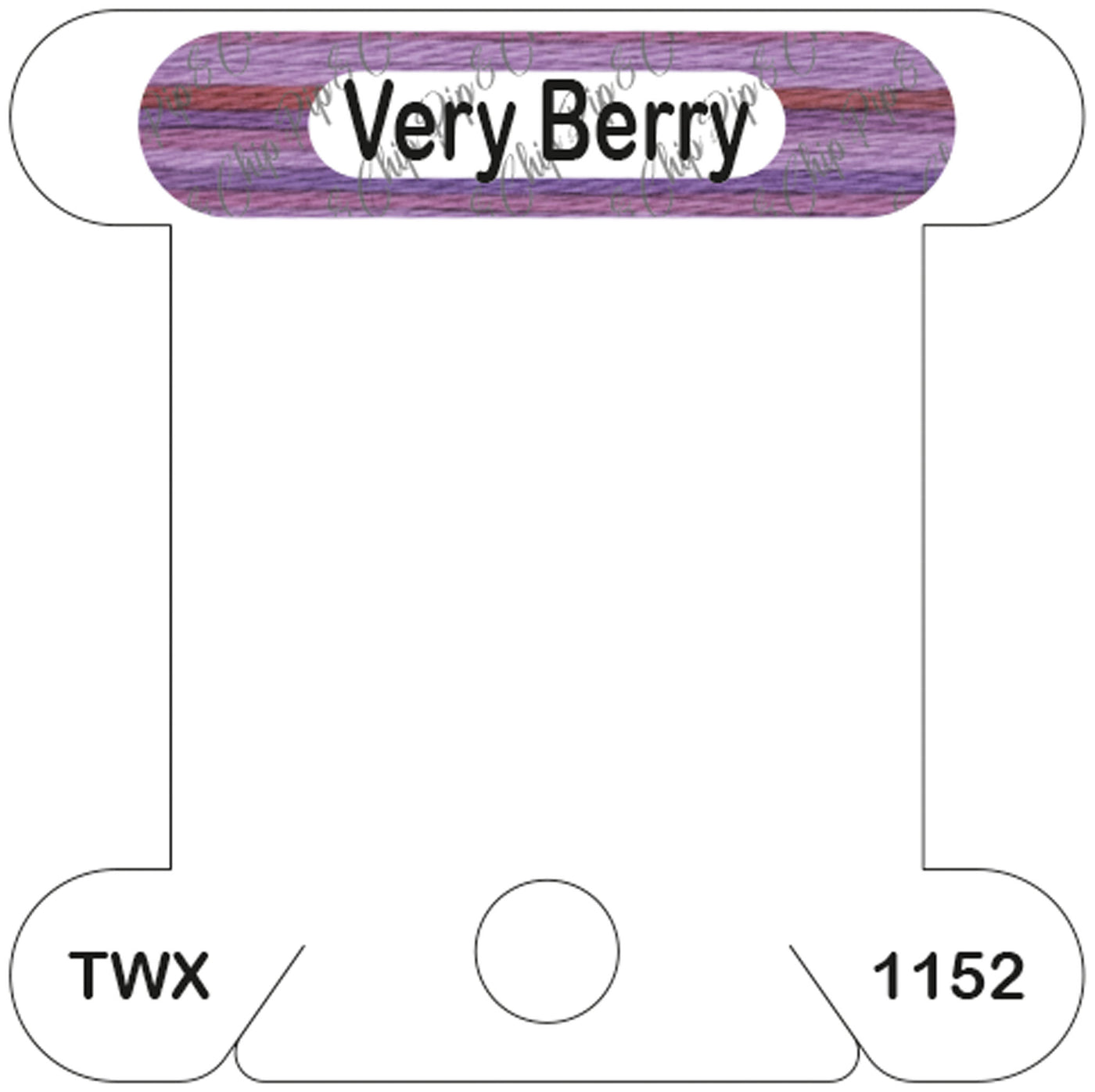 ThreadworX Very Berry acrylic bobbin