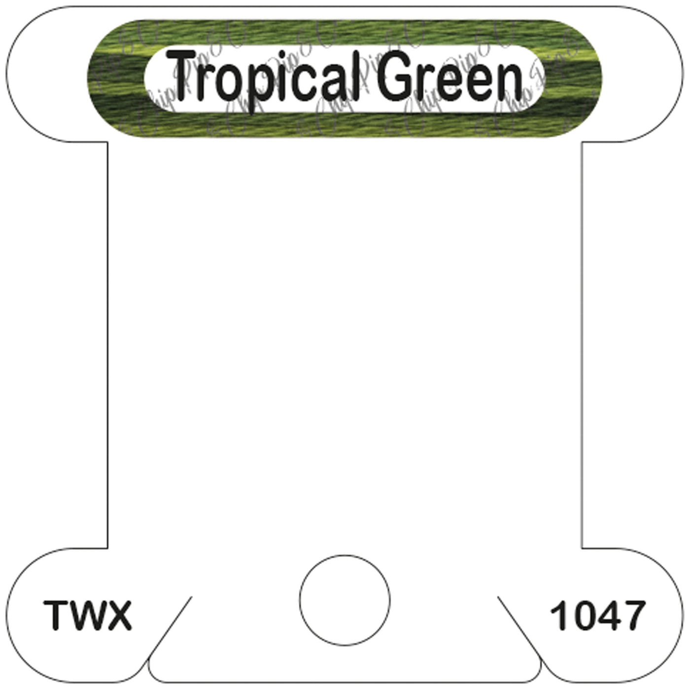 ThreadworX Tropical Green acrylic bobbin
