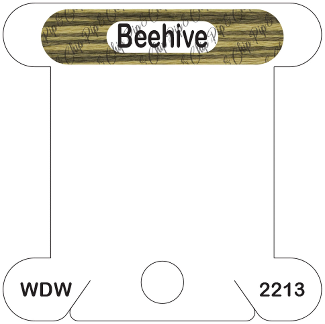 WDW Beehive acrylic bobbin