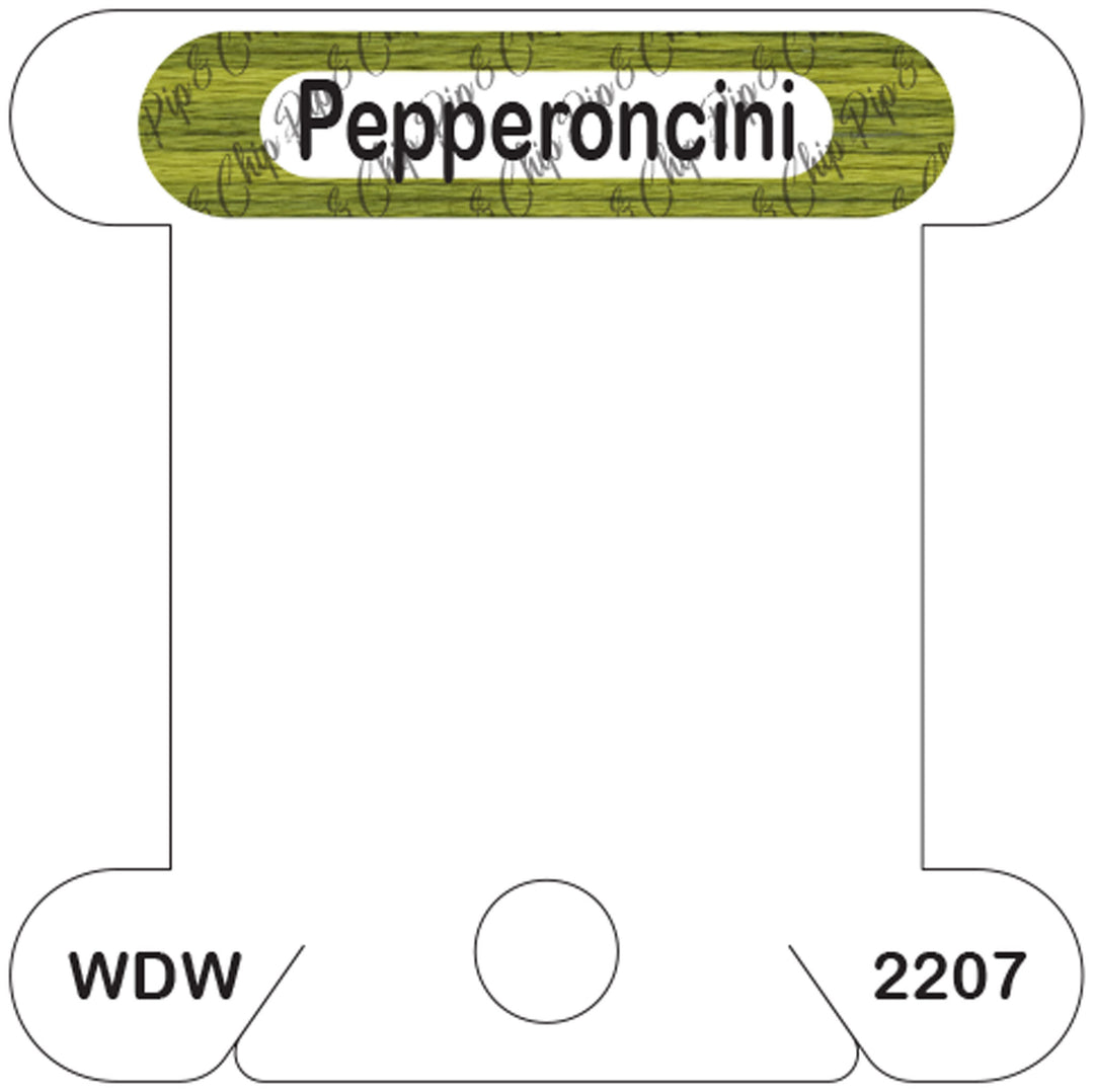 WDW Pepperoncini acrylic bobbin