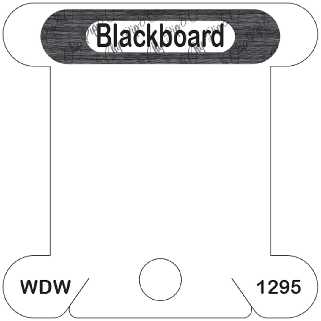 WDW Blackboard acrylic bobbin