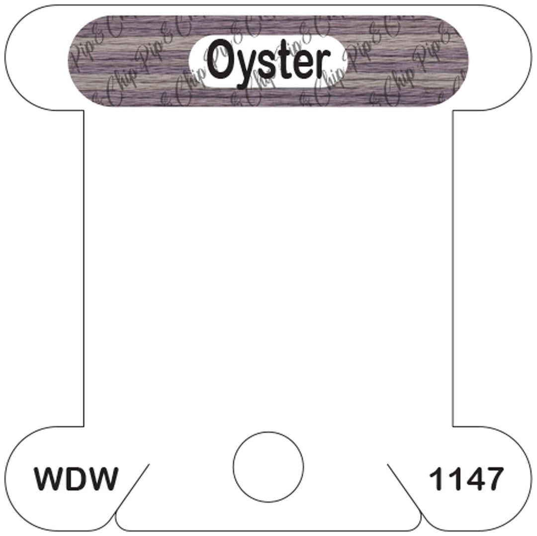 WDW Oyster acrylic bobbin