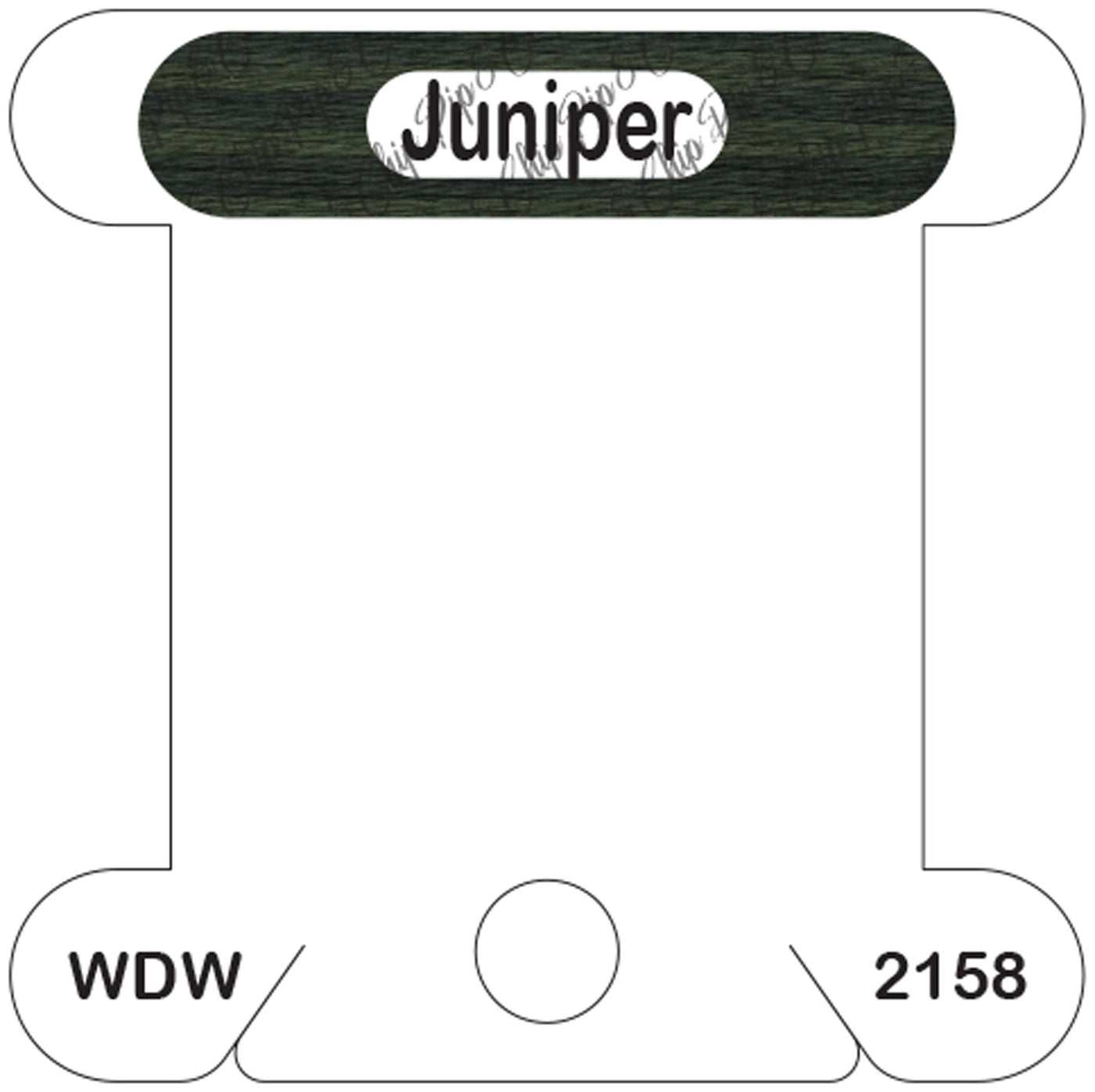 WDW Juniper acrylic bobbin