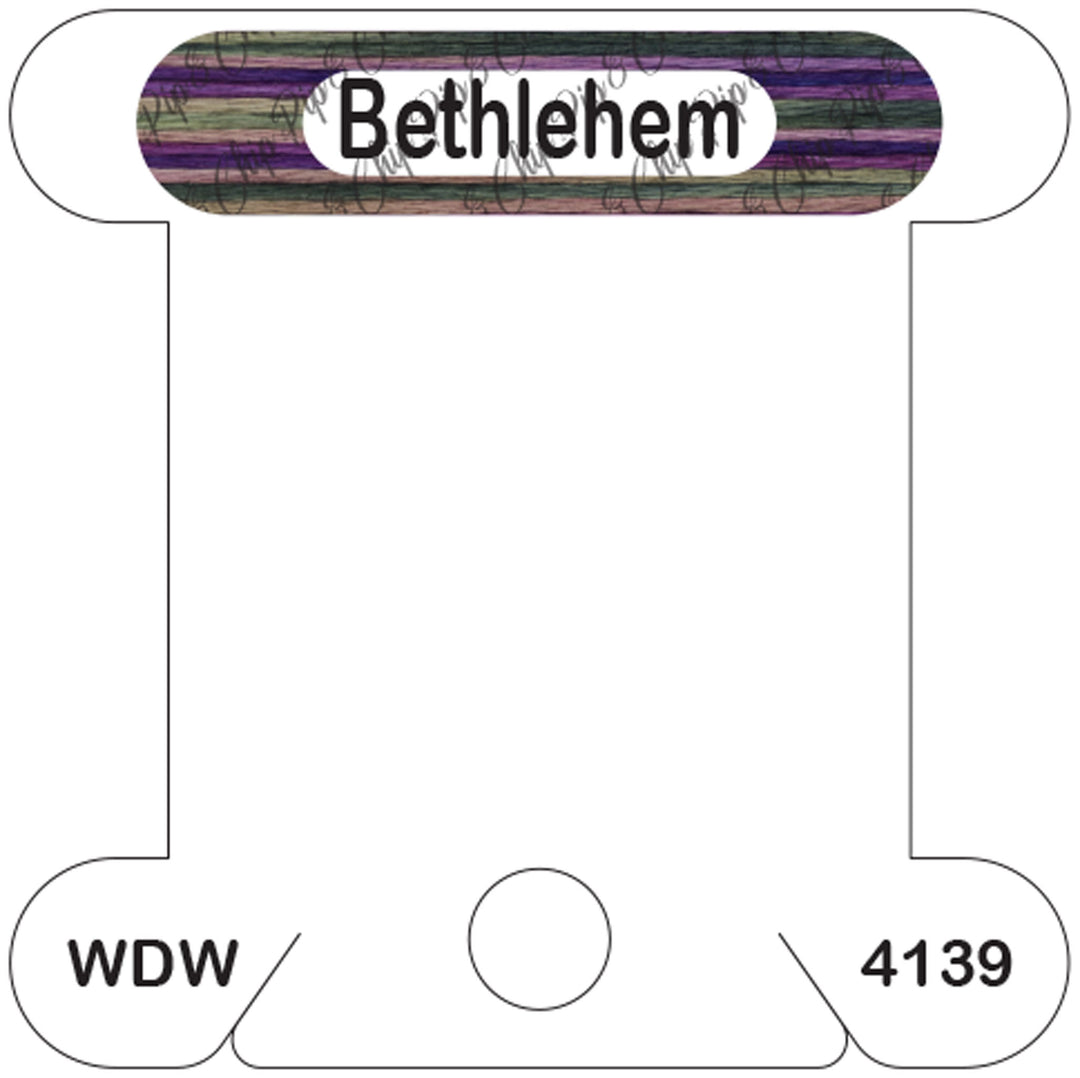 WDW Bethlehem acrylic bobbin