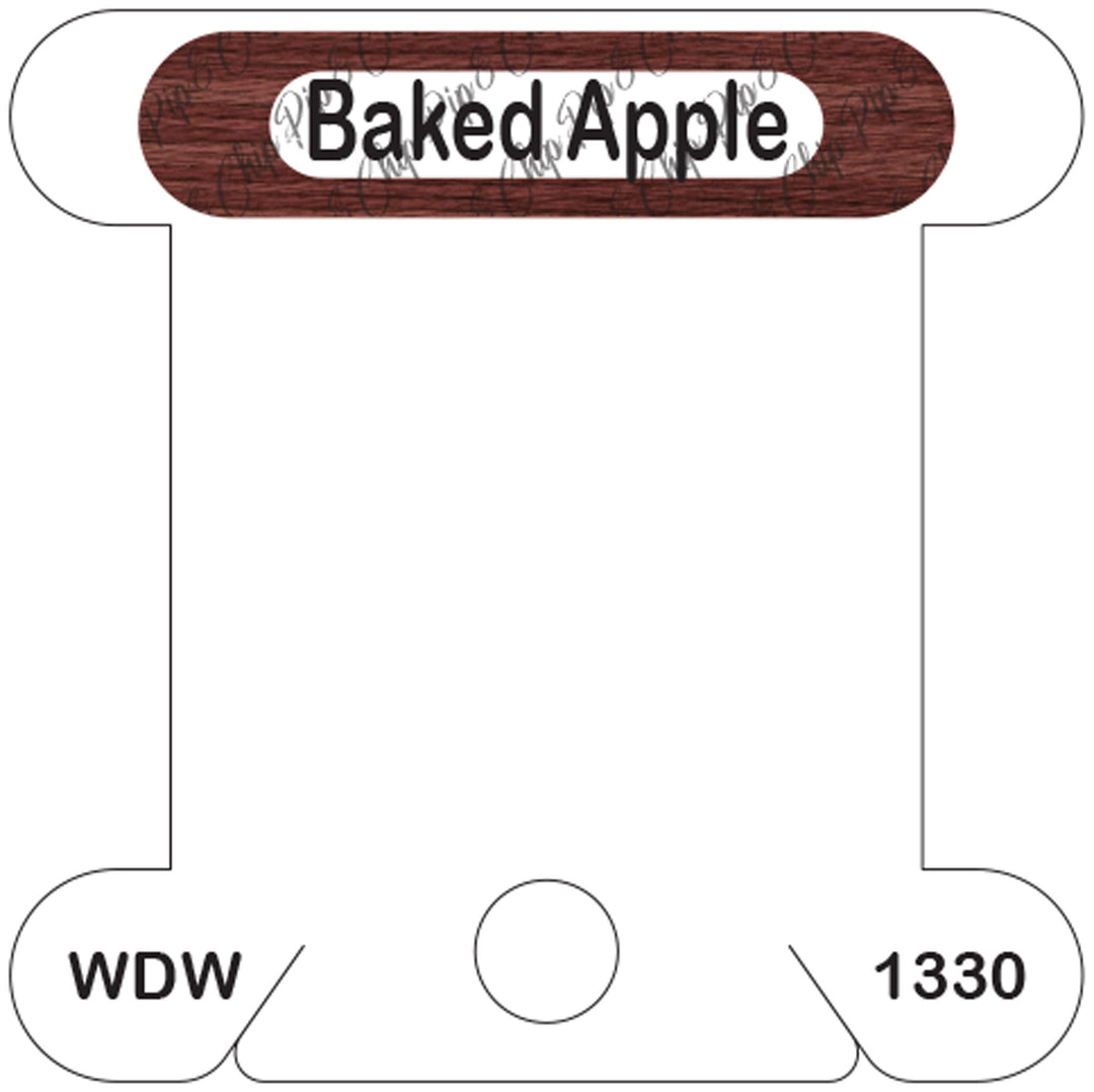 WDW Baked Apple acrylic bobbin