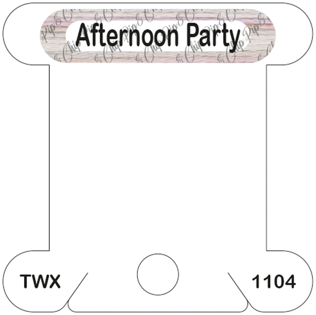 ThreadworX Afternoon Party acrylic bobbin