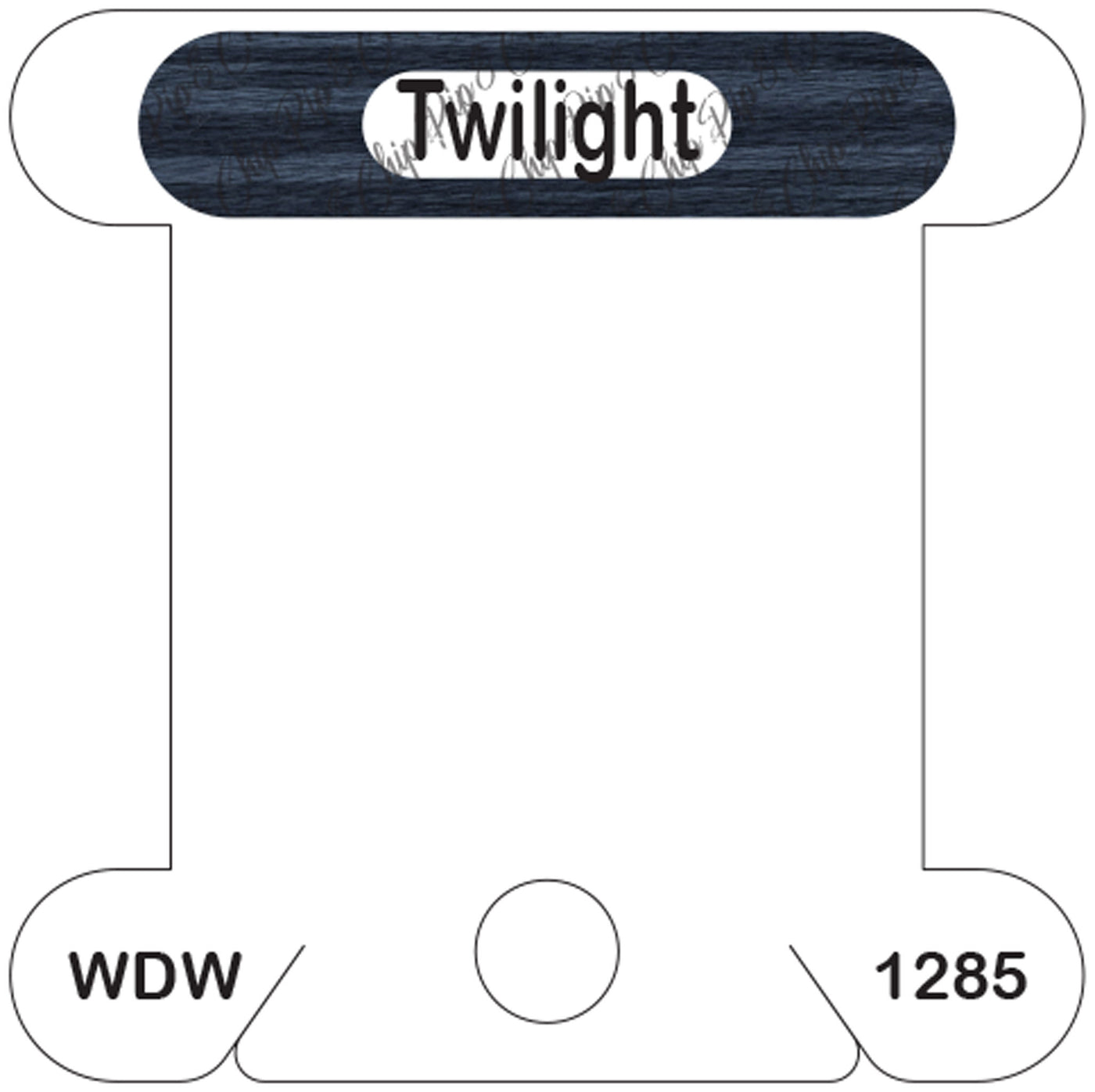 WDW Twilight acrylic bobbin