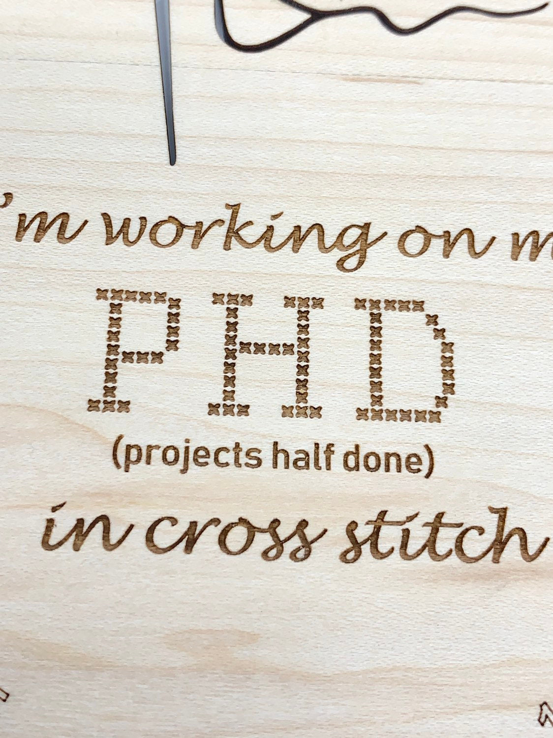 PHD Thread holder floss holder cross stitch organisation
