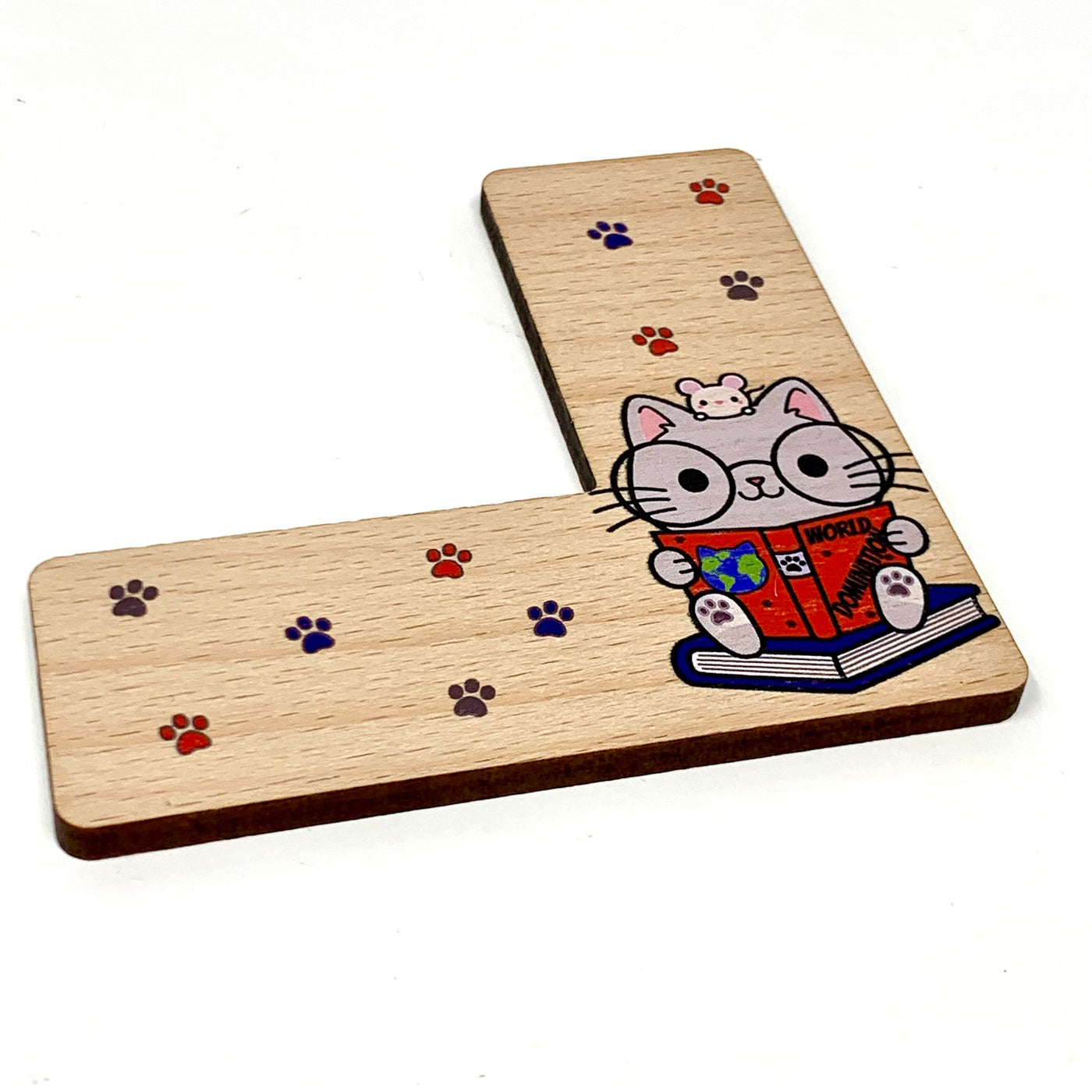 Nerdy cat pattern marker window Cross Stitch and embroidery tool magnetic needle minder